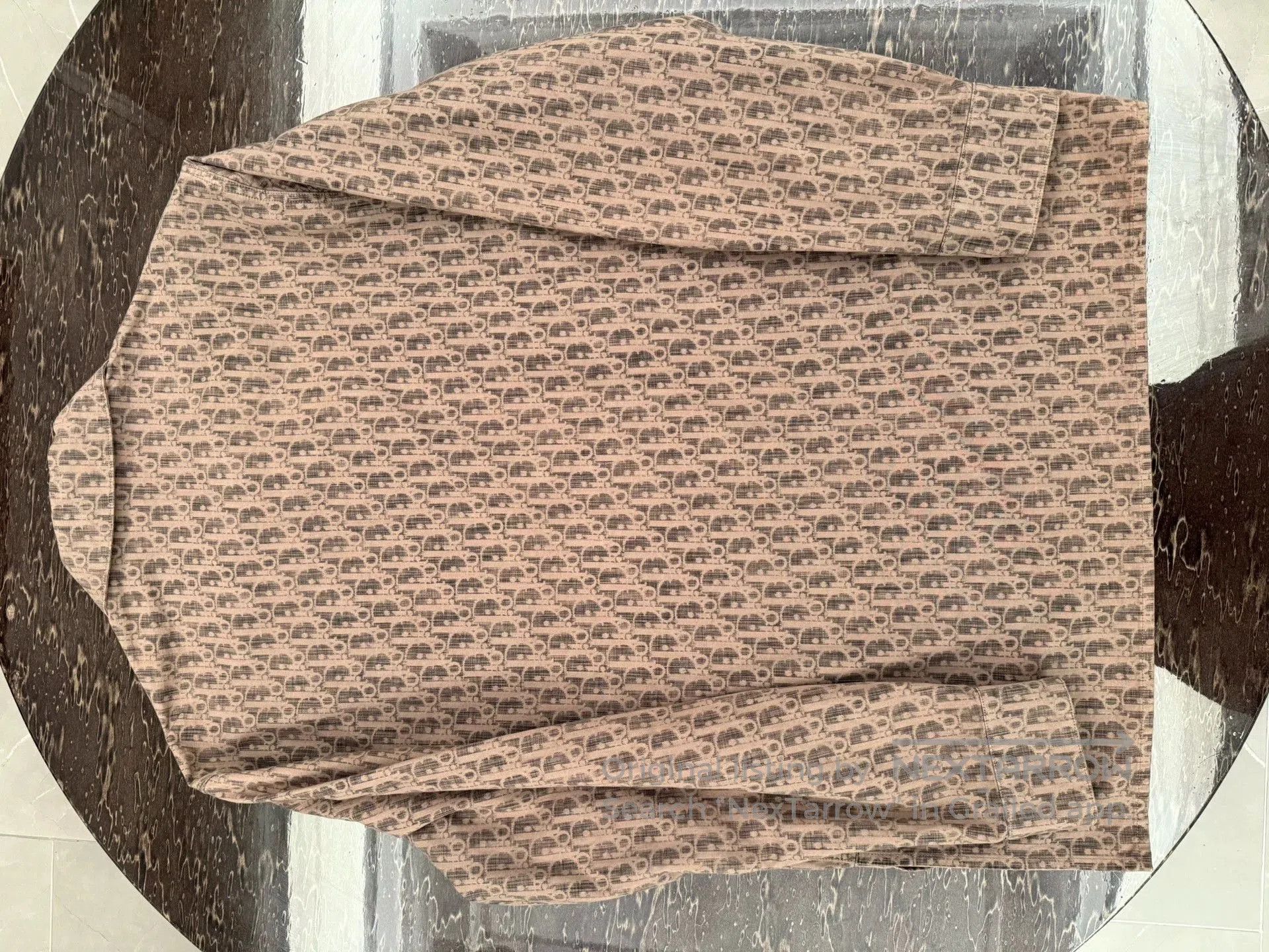 Dior Dior Brown Monogram Button-Up Shirt. Size US L / EU 52-54 / 3 - 3 Thumbnail
