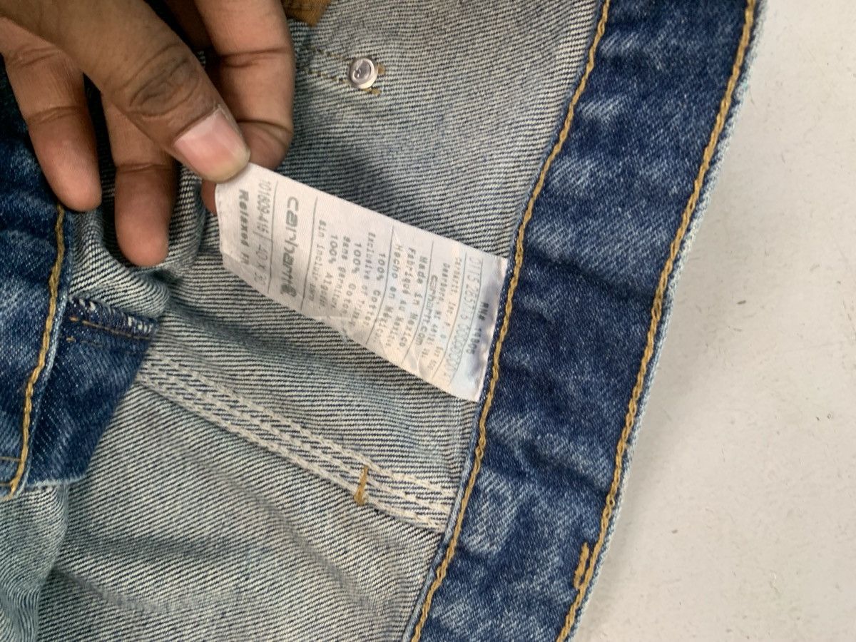 Carhartt Vintage Carhartt B73 DST distressed double knee denim Size US 42 / EU 58 - 6 Thumbnail
