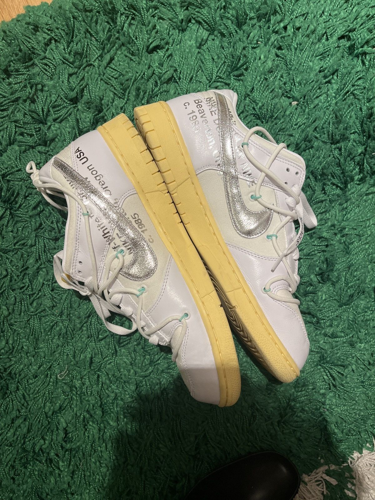Nike Nike Dunk Off-White Lot 1 Size US 11 / EU 44 - 4 Thumbnail