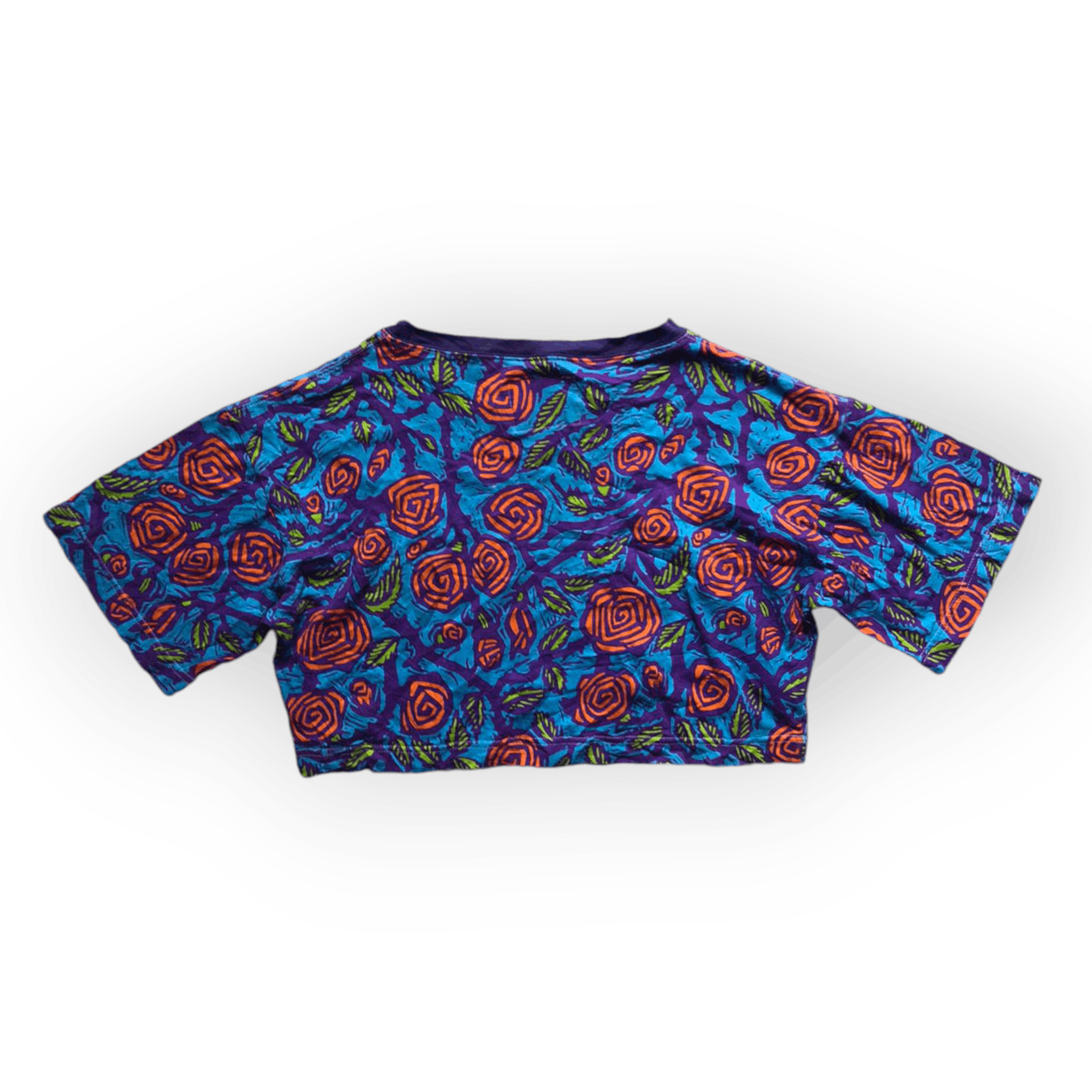 Mambo × Vintage Mambo Crop Tops Flowers Size S / US 4 / IT 40 - 2 Thumbnail