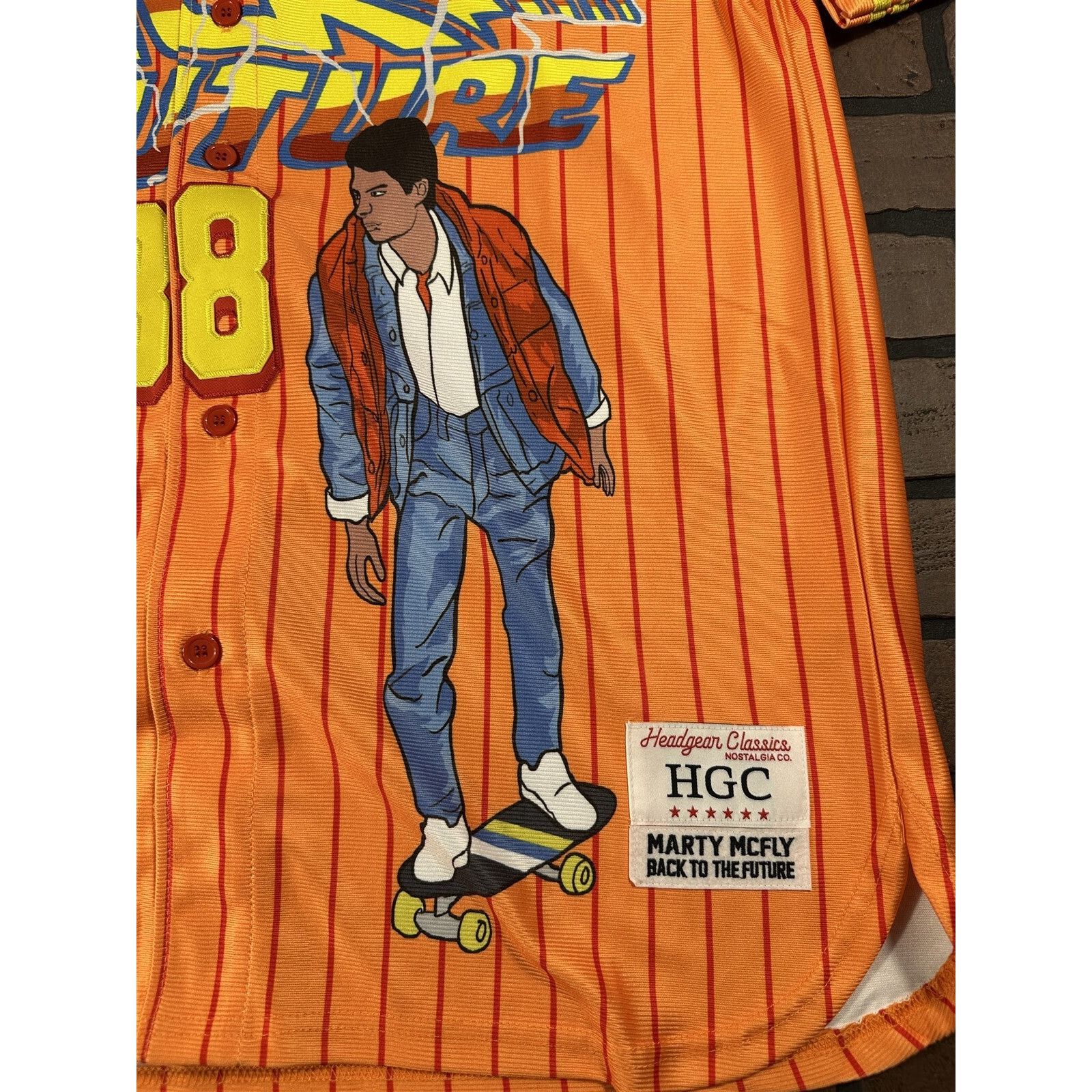 Other BACK TO THE FUTURE Baseball Jersey ~Never Worn~L XL 2XL Size US L / EU 52-54 / 3 - 8 Thumbnail