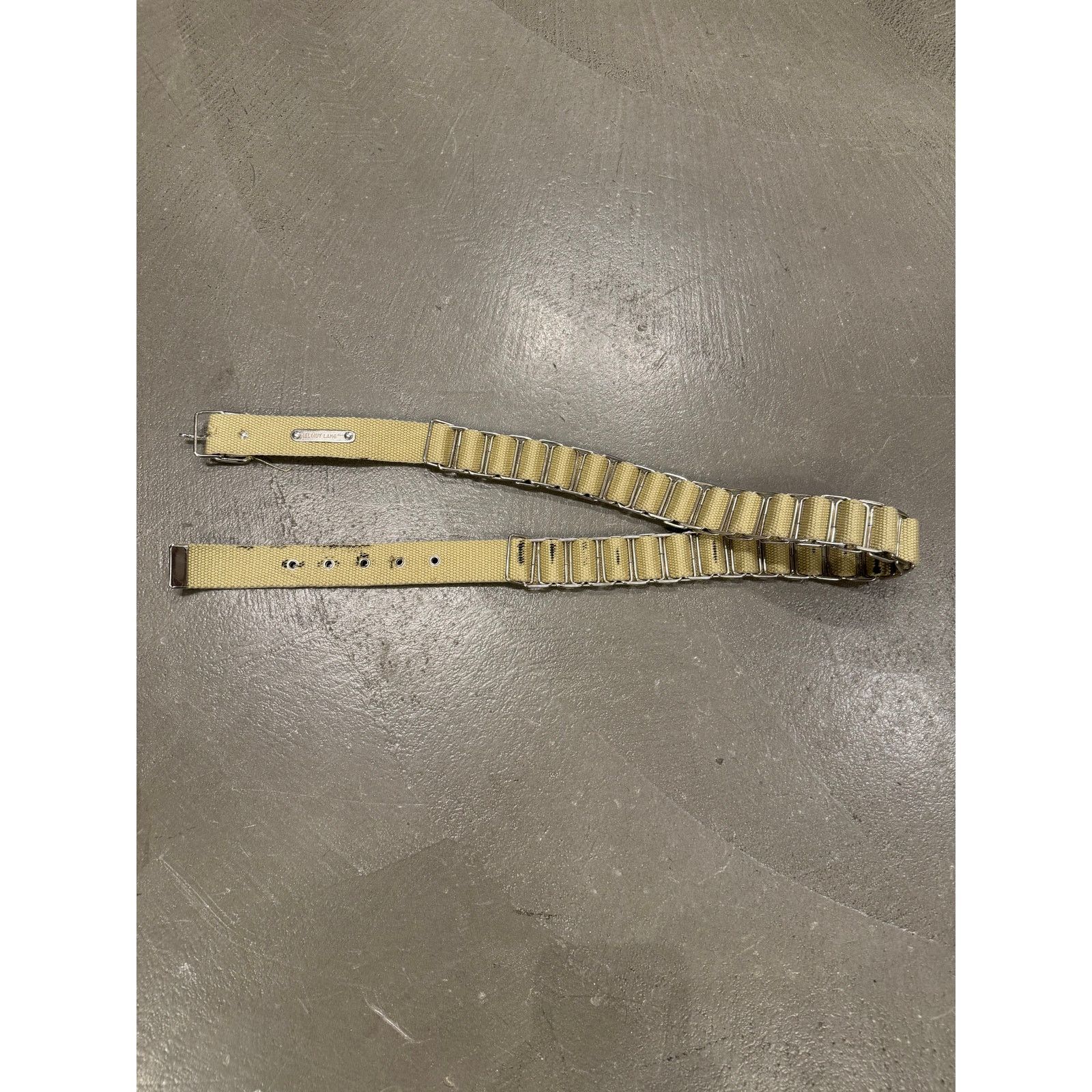 1998 Helmut Lang military chain belt