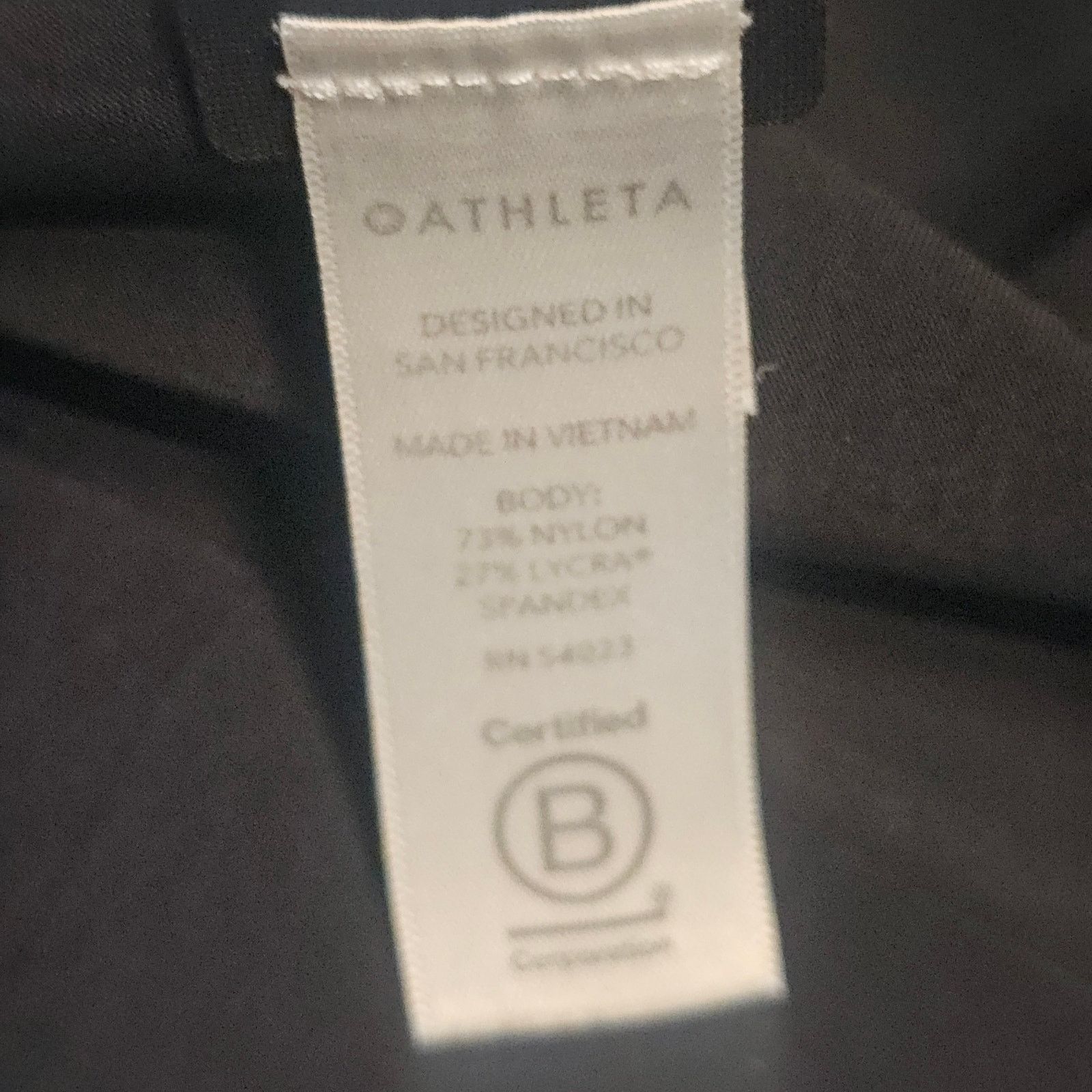 Athleta Athleta Interstellar Tight P Black Gray Pant 8 3562 Size 30" / US 8 / IT 44 - 4 Thumbnail