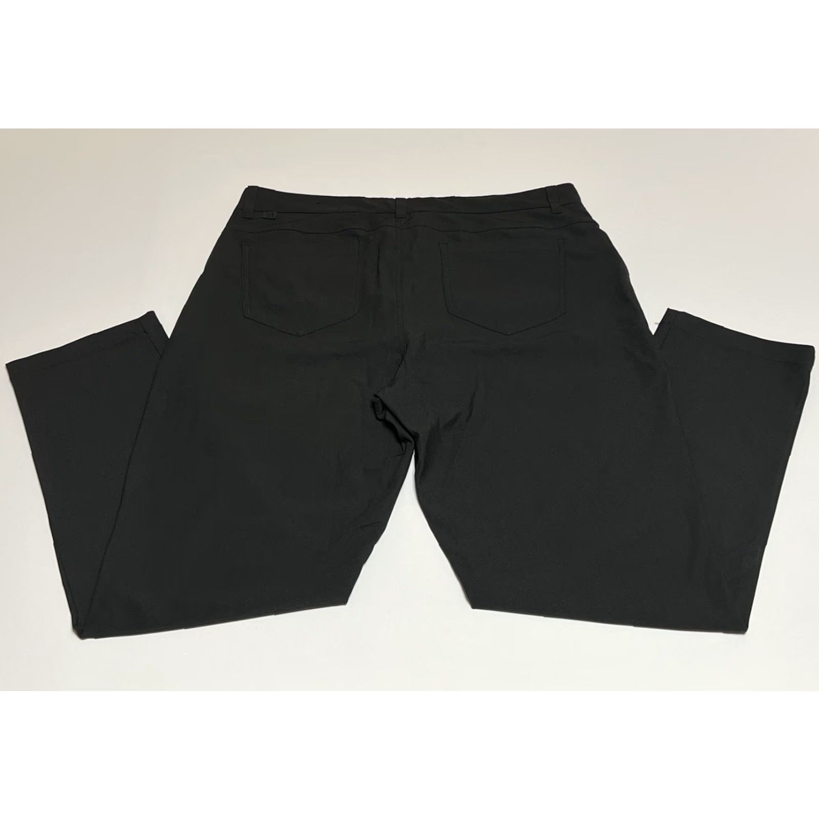 Vintage VRST Limitless 4-Way Stretch Athletic Chino Pants Mens 35x30 35x28 Black Size US 35 - 2 Thumbnail