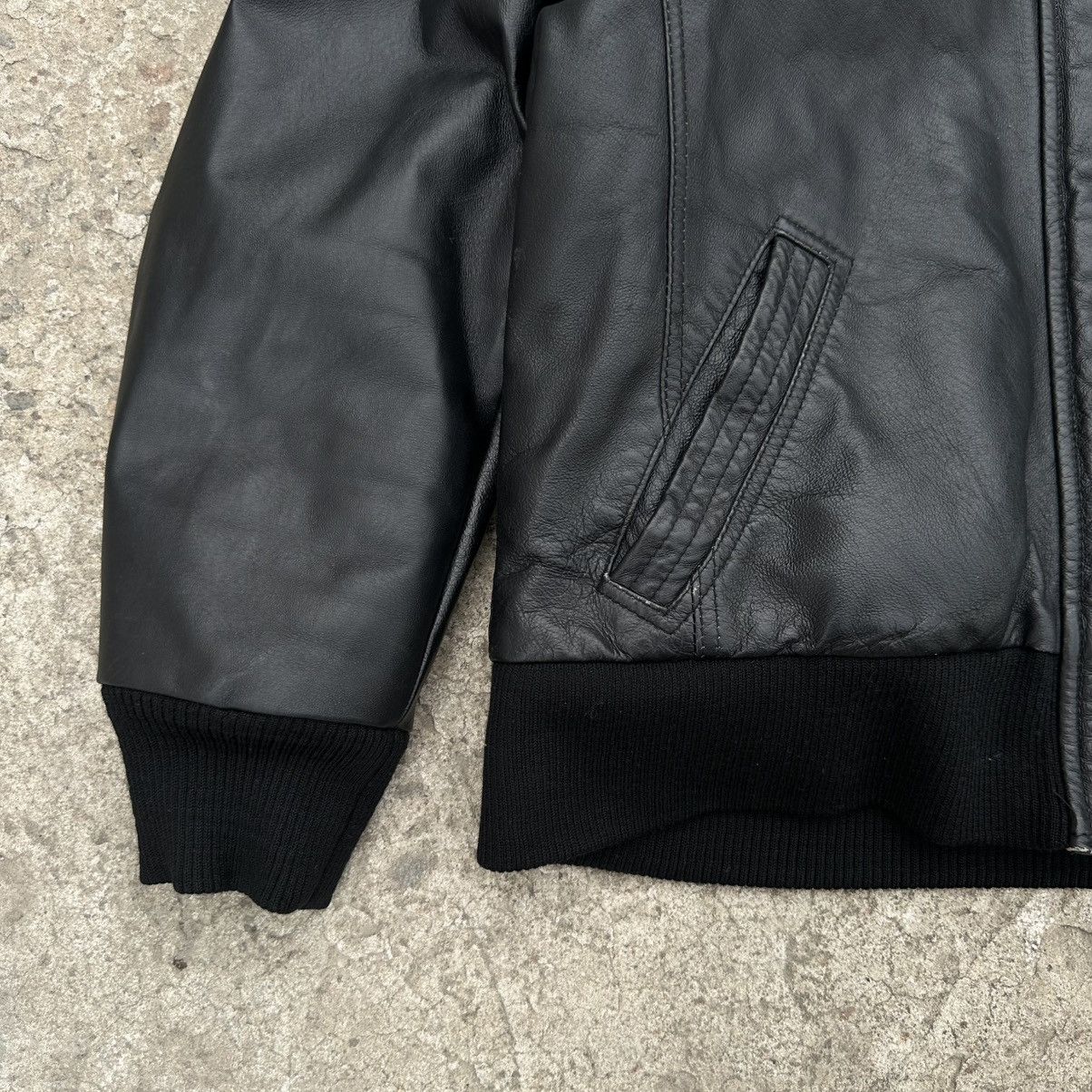 If Six Was Nine Luxury Leather Jacket Saki Aviator Bombers Size S Very Rare Size US S / EU 44-46 / 1 - 3 Thumbnail