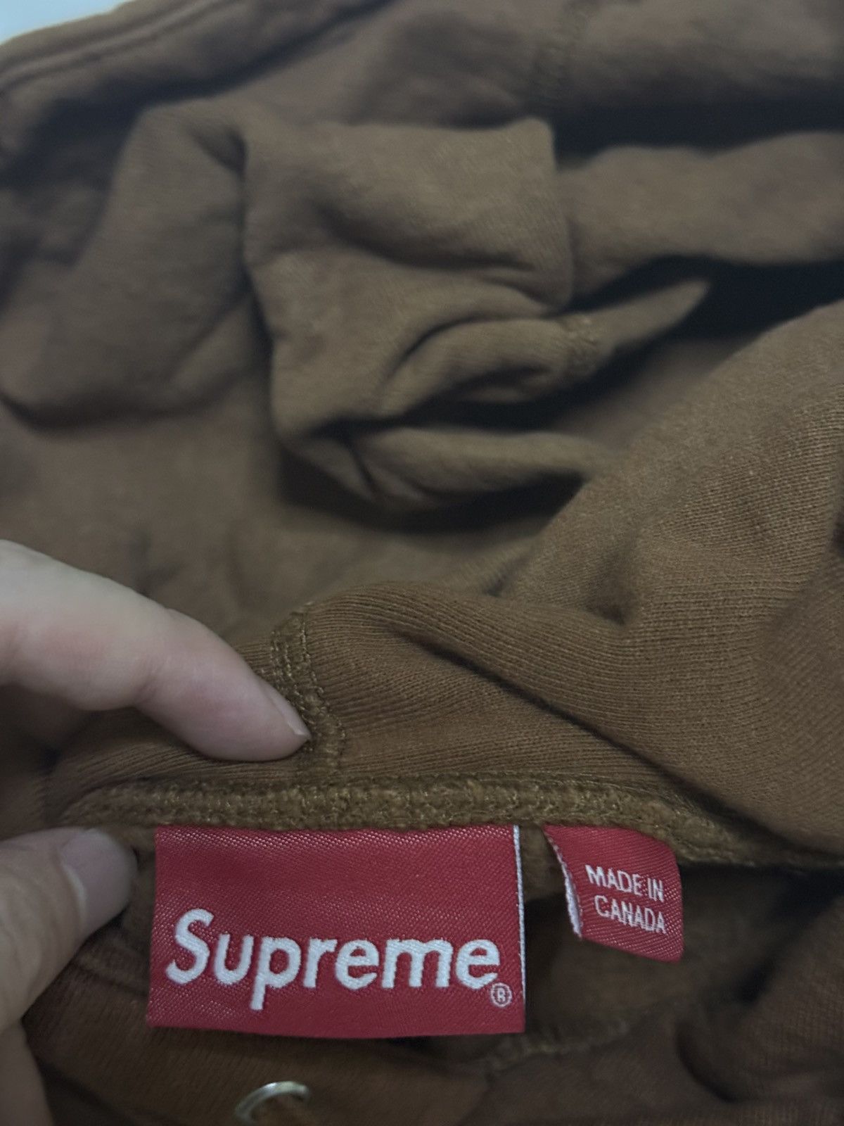Supreme Supreme fw17 rust Brown box logo hooded hoodie Size US S / EU 44-46 / 1 - 4 Thumbnail
