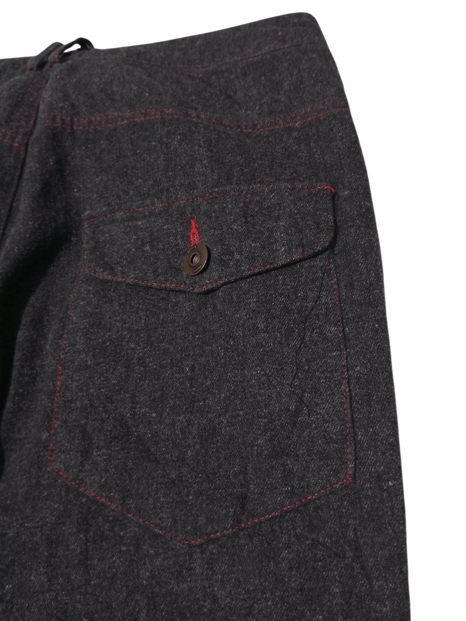 20471120 Vintage chinism multi pocket grey denim Size US 31 - 8 Thumbnail
