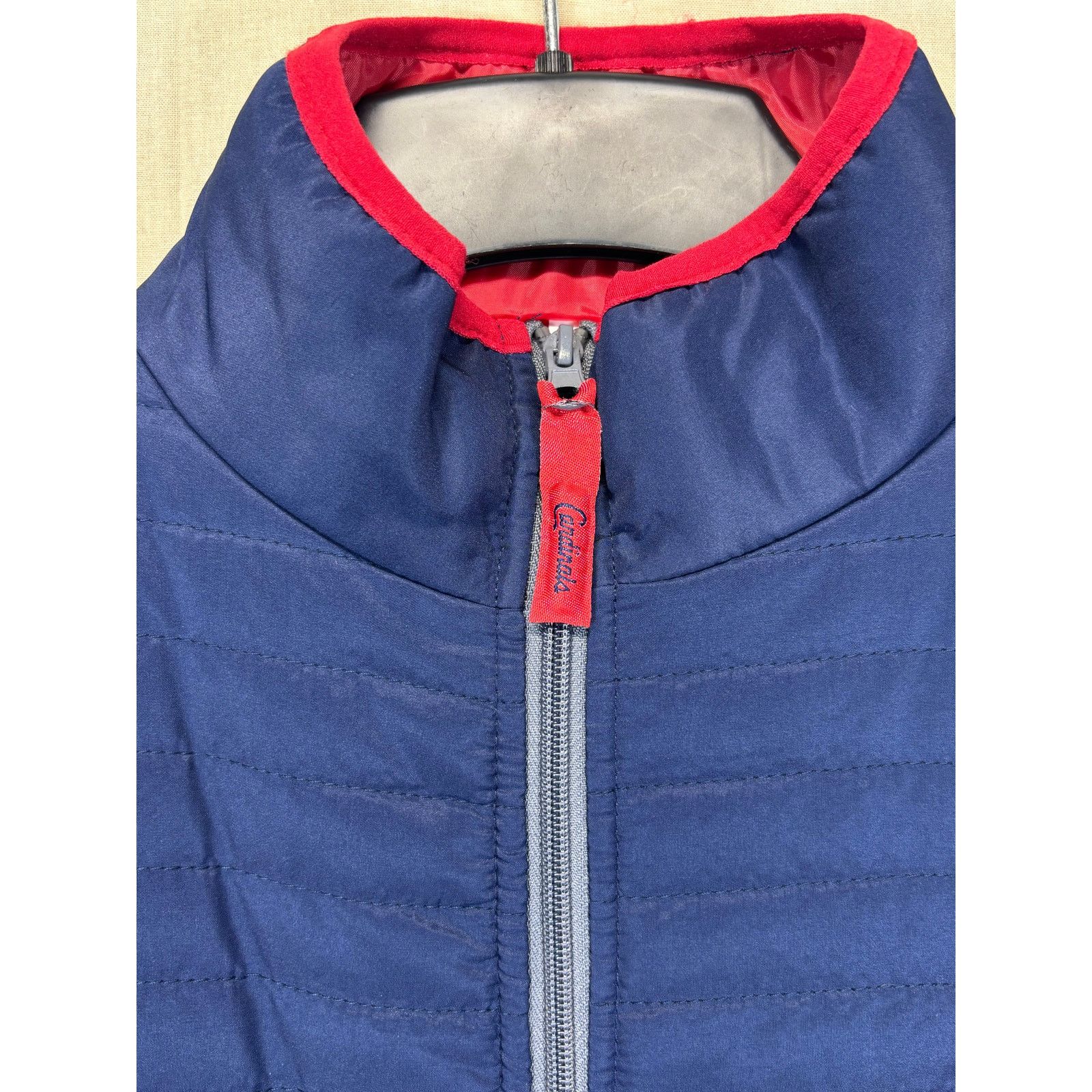 The Unbranded Brand St Louis Cardinals Puffer Vest Adult XL Quilted Full Zip MLB Size US XL / EU 56 / 4 - 4 Thumbnail