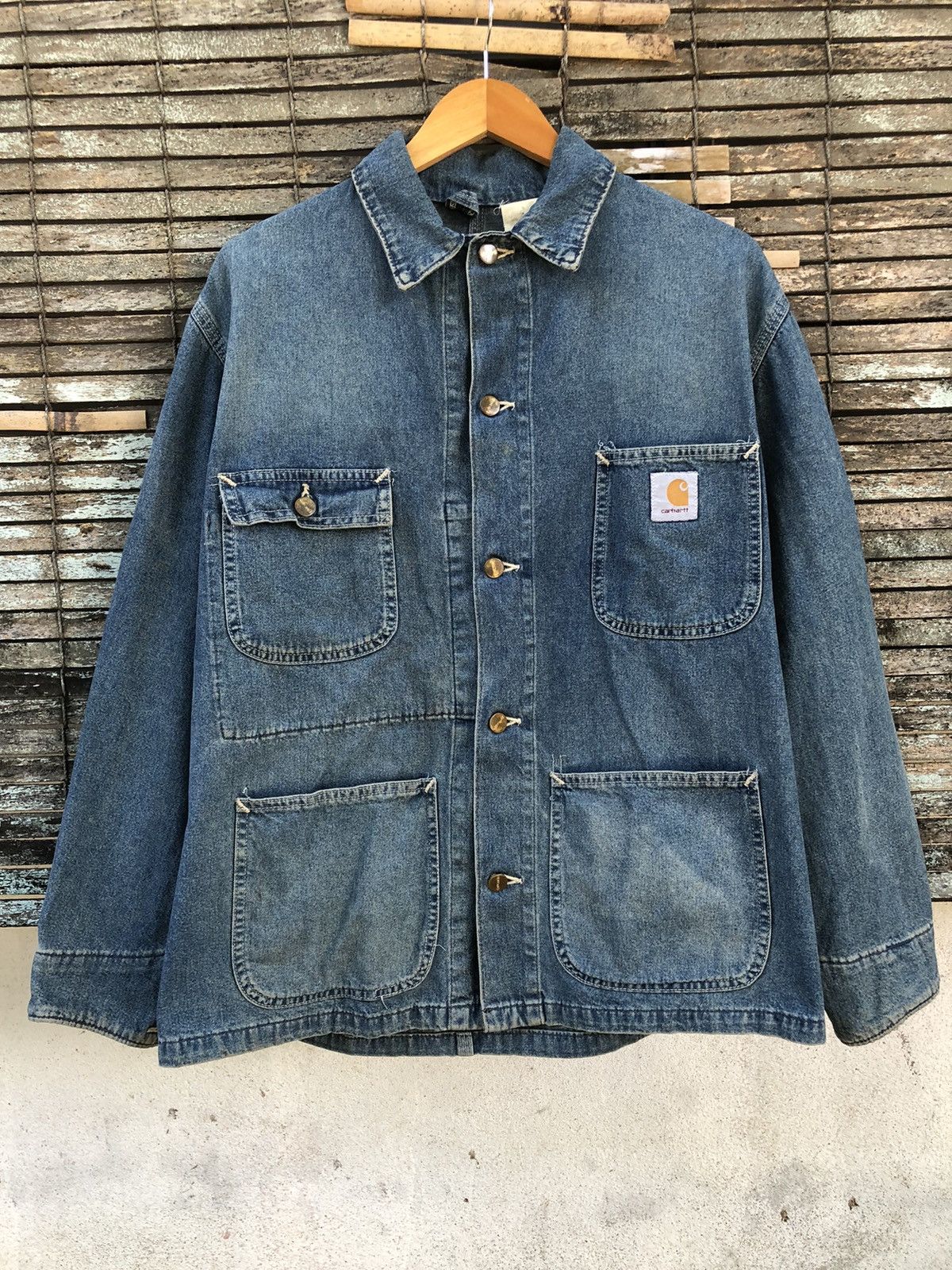 carhartt made in usa ジャケット 80s ? 💥RARE💥Vintage 80s Carhartt Worker Jacket X Made in Usa