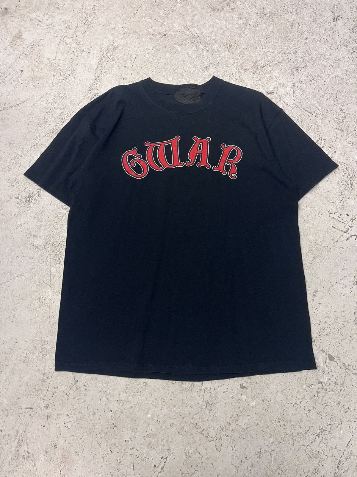 Band Tees Black gwar band tee Size US L / EU 52-54 / 3 - 2 Thumbnail