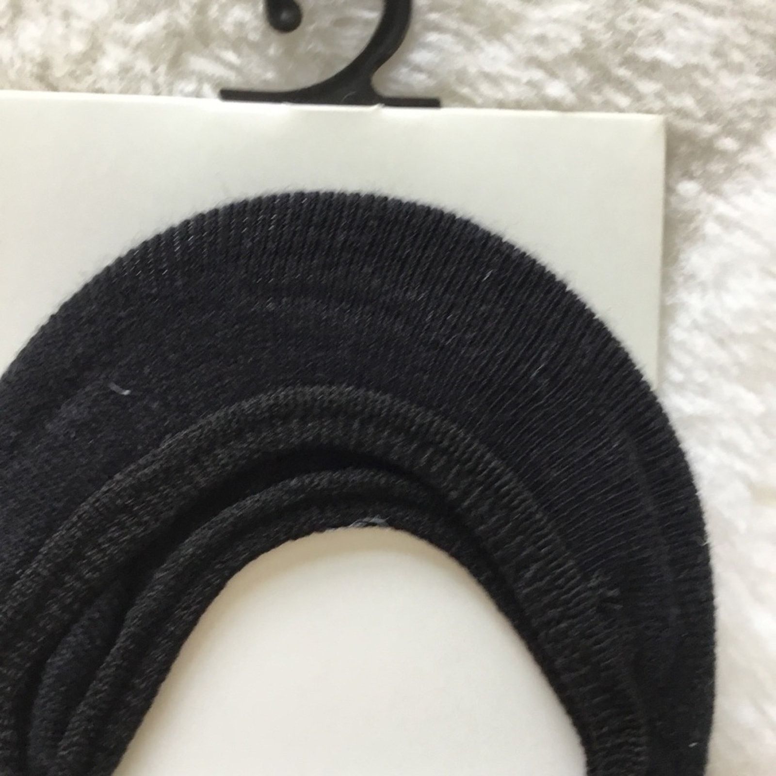 Calvin Klein Calvin Klein Black 2 Pairs Non-Slip Heel Socks Size ONE SIZE - 3 Thumbnail