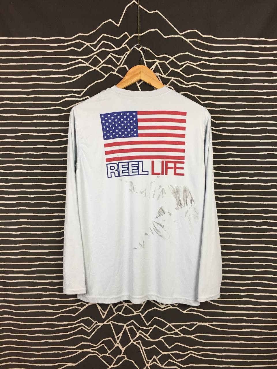 Alife × Vintage Reel Life American Flag Lightweight Fishing Longsleeve Tee Size US M / EU 48-50 / 2 - 1 Thumbnail