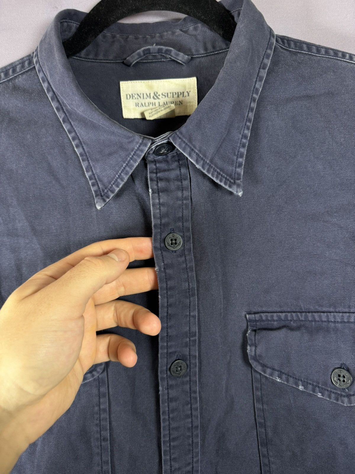 Denim & Supply Ralph Lauren × Ralph Lauren Ralph Lauren Denim & Supply Men’s Overshirt Twill Utility XL Size US XL / EU 56 / 4 - 5 Thumbnail