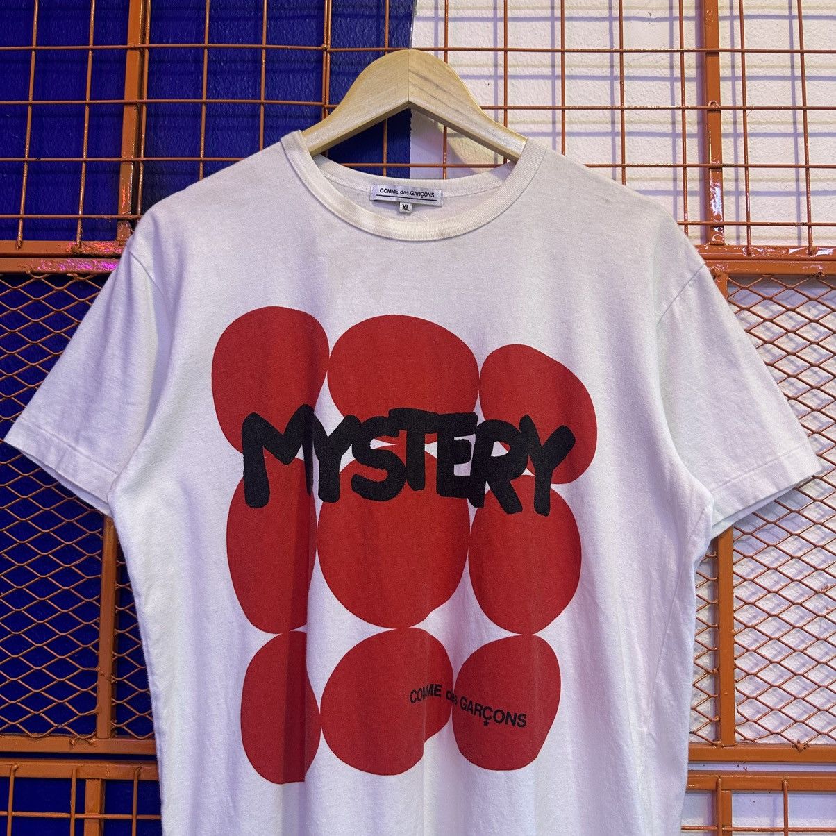 Comme des Garcons Comme Des Garcons Mystery Japanese Brand White Tshirt Size US XL / EU 56 / 4 - 2 Thumbnail
