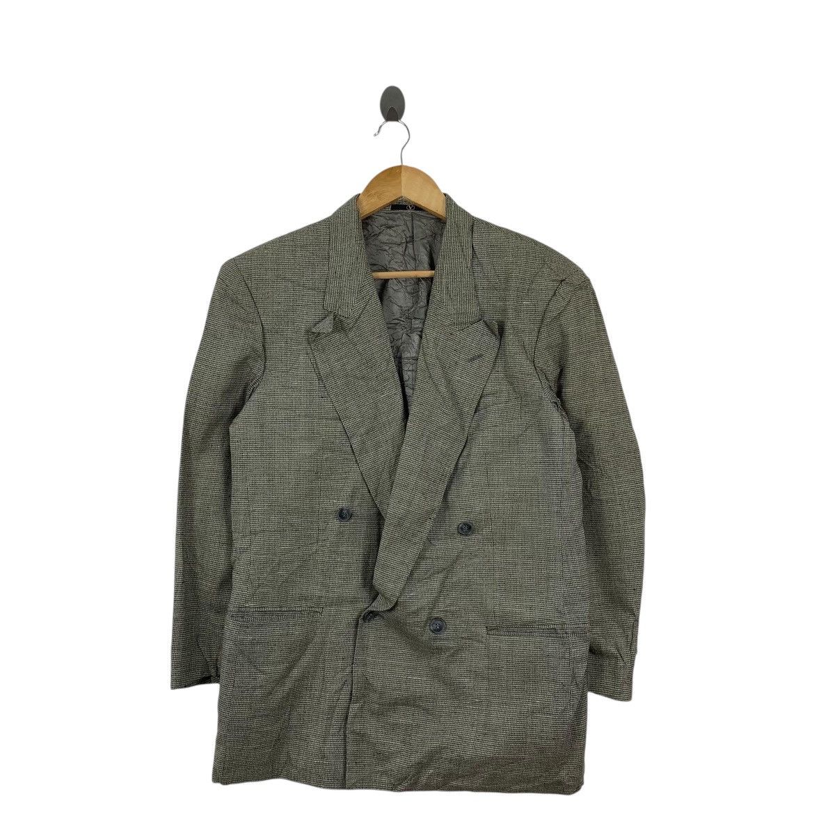 Valentino Vintage VALENTINO GARAVANI UOMO Double Breasted Peacoat Size M / US 6-8 / IT 42-44 - 4 Thumbnail