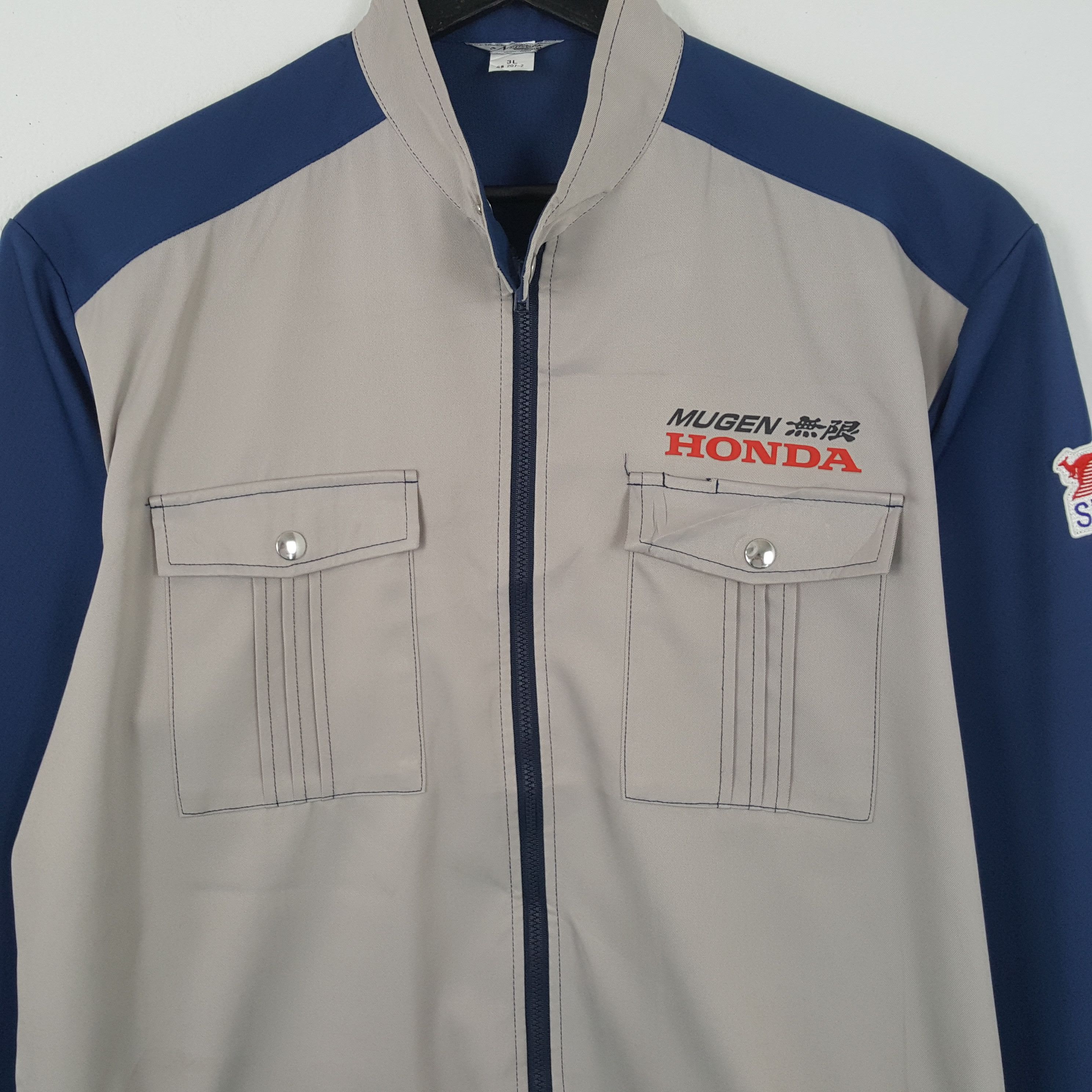 Japanese Brand × Vintage MUGEN HONDA Japanese Motorsports Custom Jacket Size US L / EU 52-54 / 3 - 4 Thumbnail