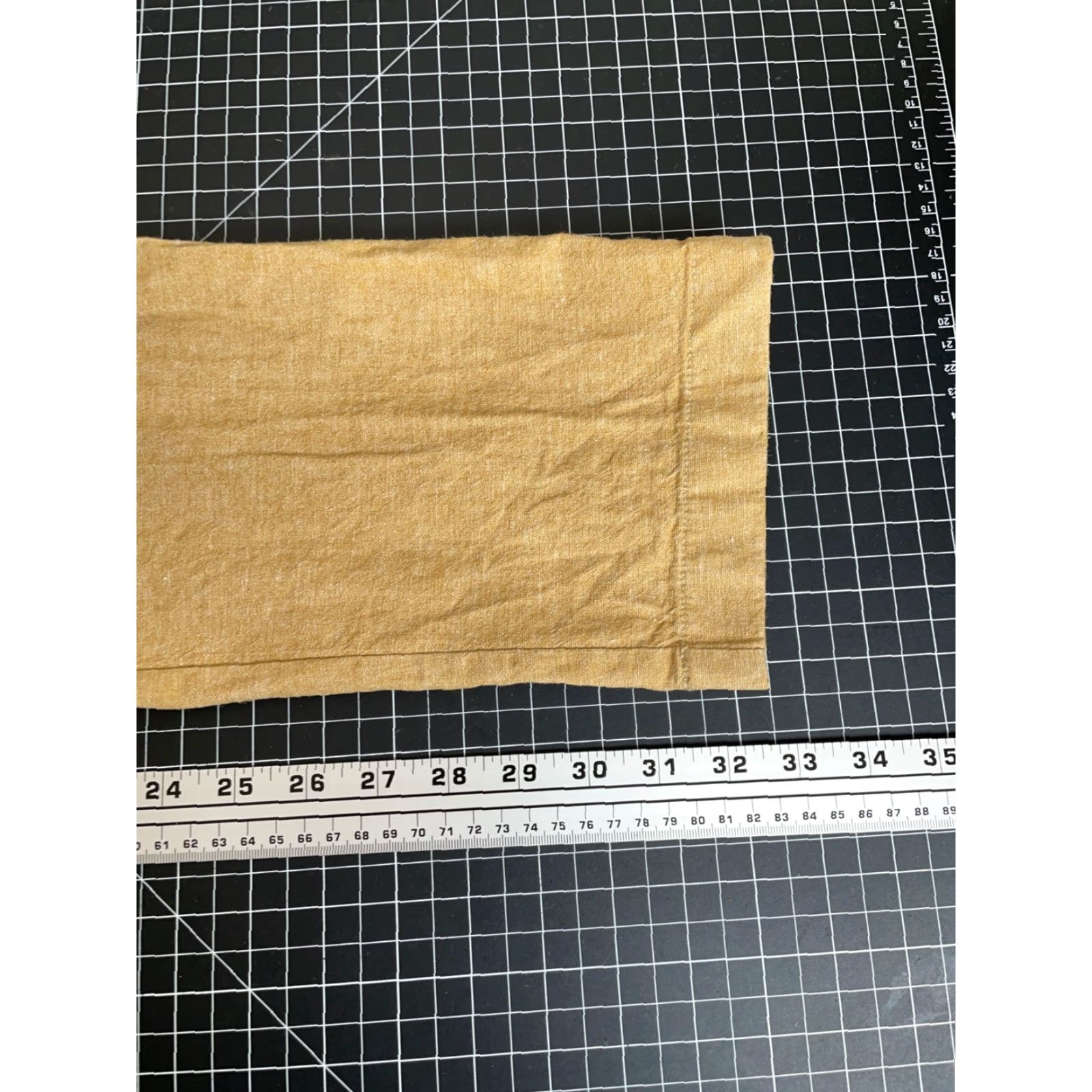 J.Crew VINTAGE J.Crew Pants Men's Slim Fit Chino 33 x 34 Beige Cotton Linen Casual Size US 34 / EU 50 - 6 Thumbnail