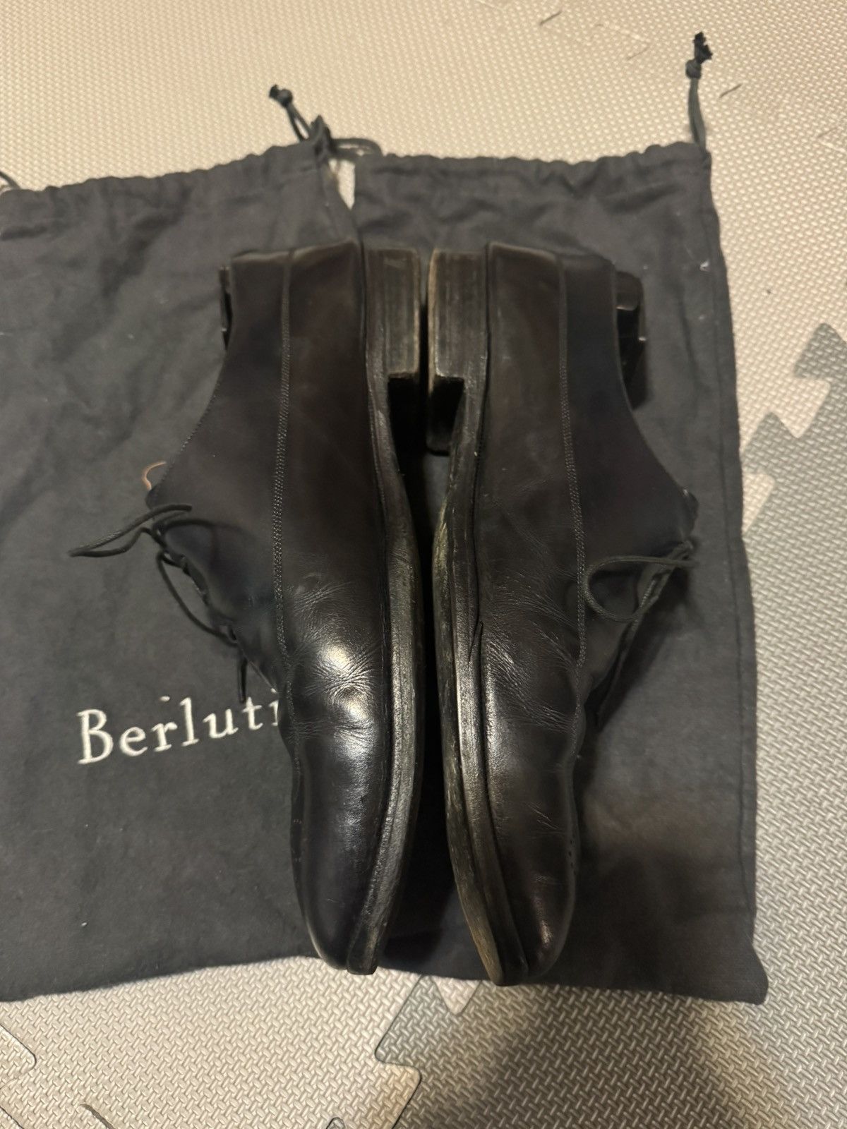 Berluti Deep Navy Wholecut Berluti Shoes Size US 9 / EU 42 - 2 Thumbnail