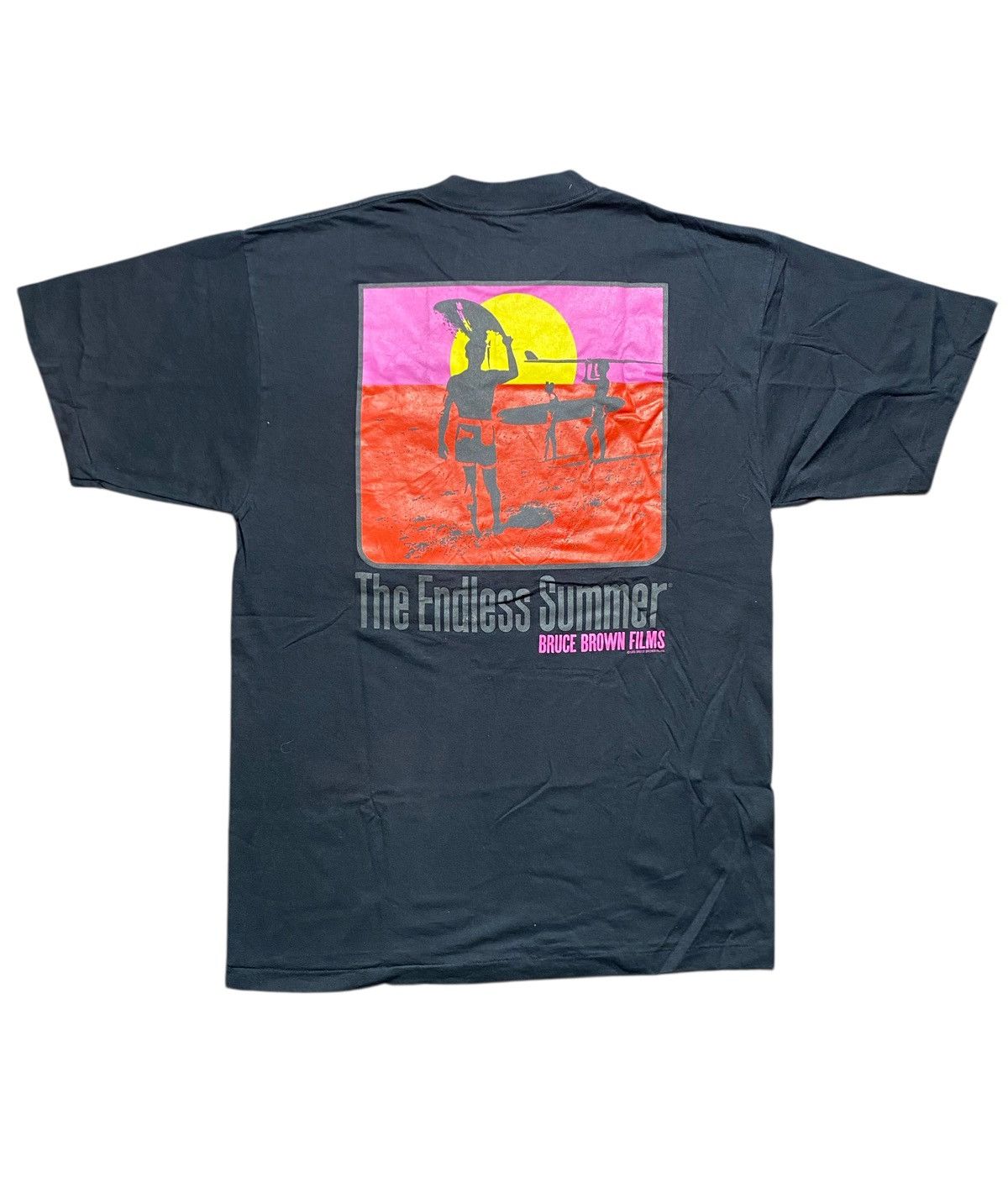 Vintage VINTAGE MOVIE THE ENDLESS SUMMER BRUCE BROWN TSHIRT Size US L / EU 52-54 / 3 - 2 Thumbnail