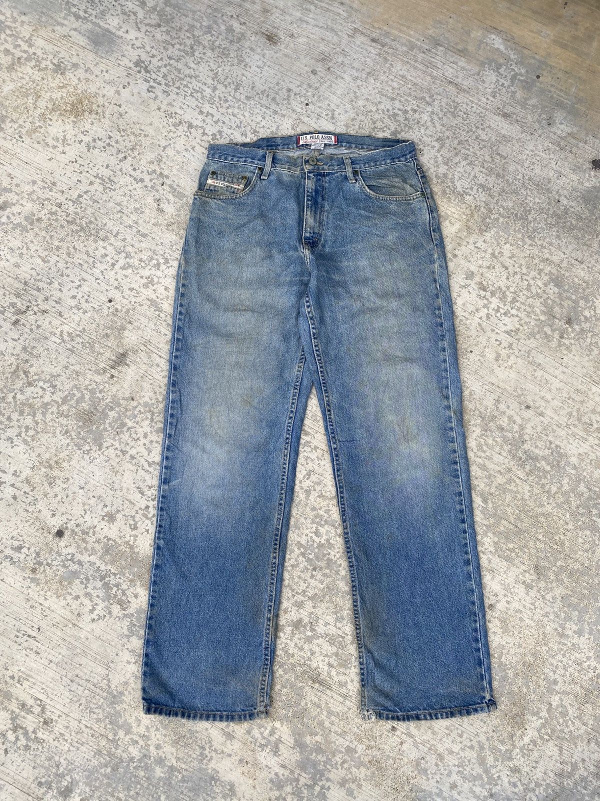 U.S. Polo Assn. Vintage U.S POLO ASSN. worker jeans Size US 32 / EU 48 - 1 Thumbnail