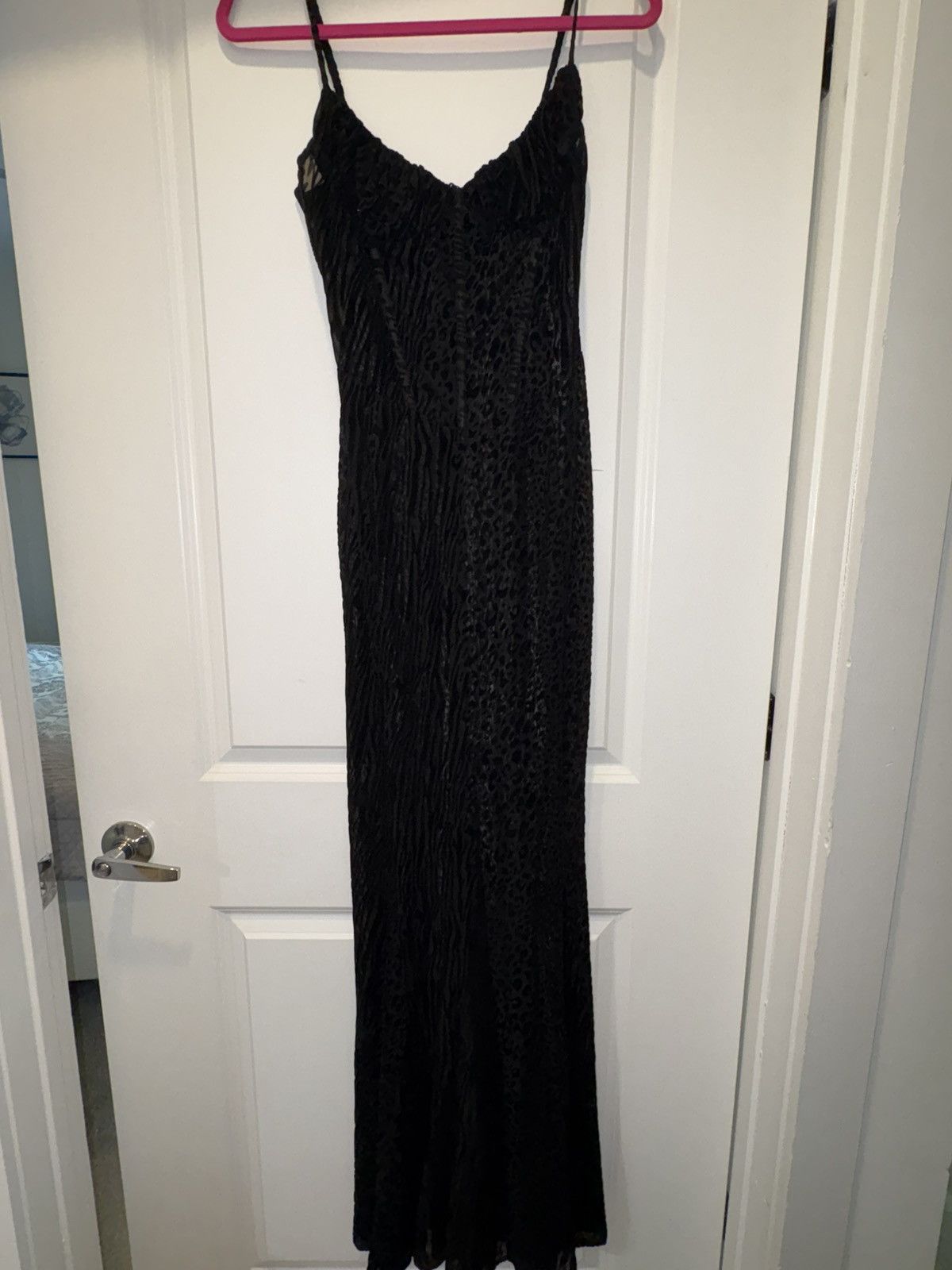 Akira Akira mesh leopard print gown Size S / US 4 / IT 40 - 1 Thumbnail