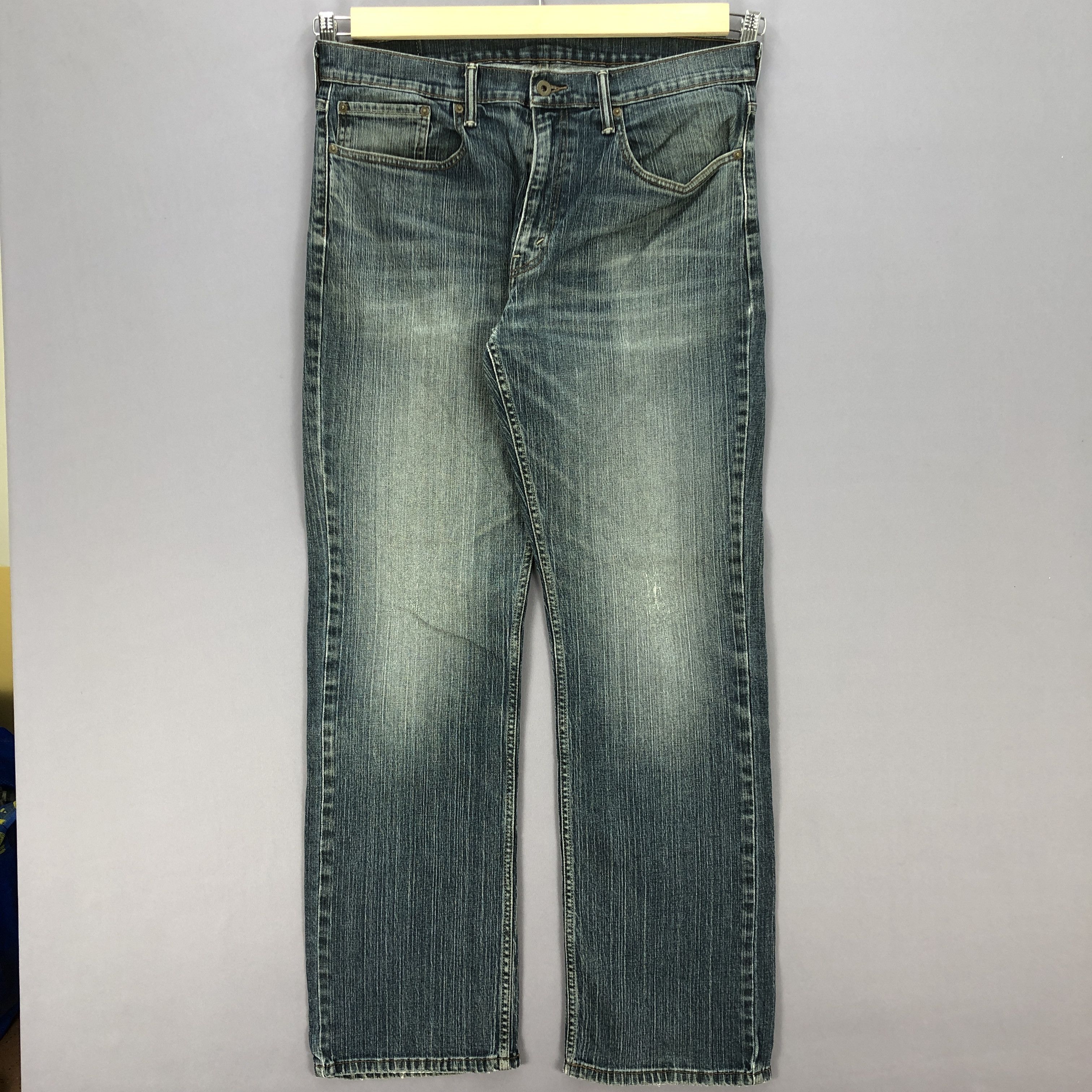 Levi's Vintage Levis Baggy Jeans Levi's 559 Faded Light Wash Denim Size US 36 / EU 52 - 1 Thumbnail