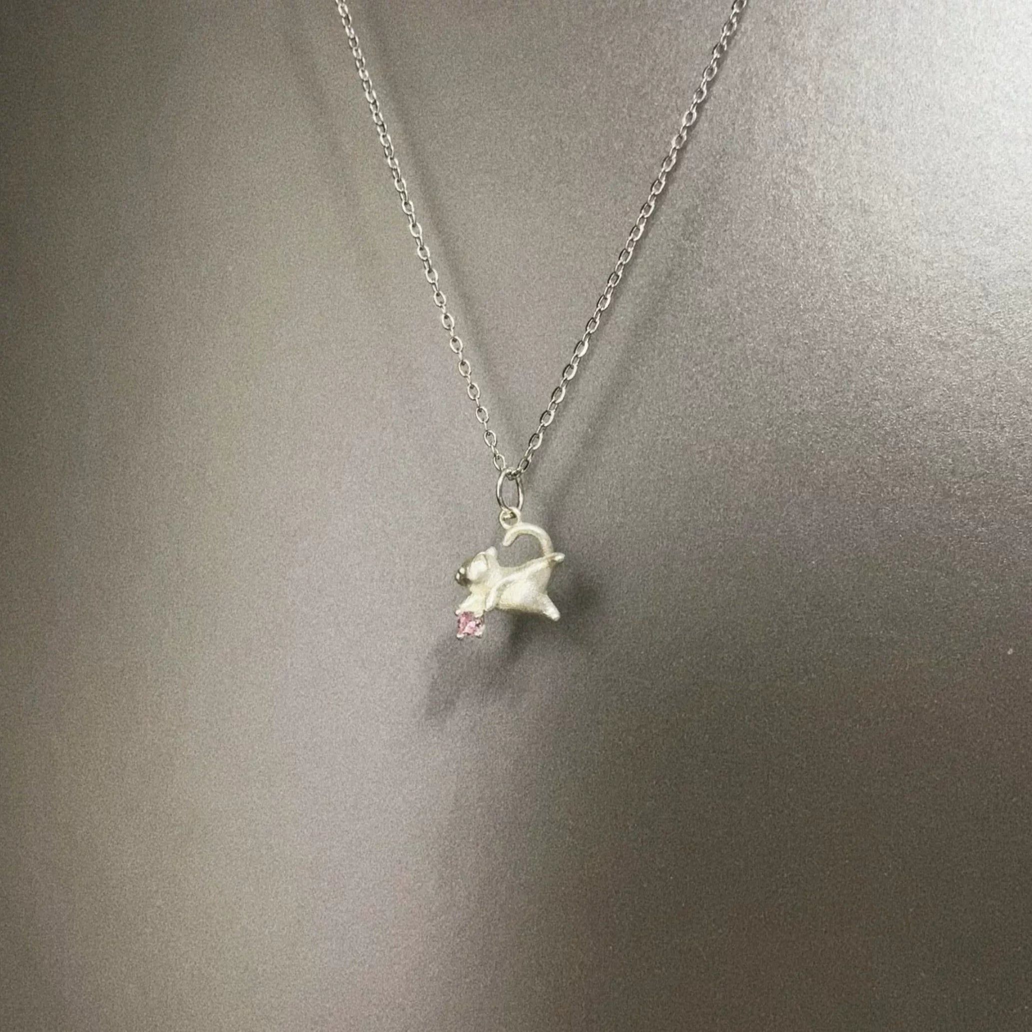 Other Vintage Happy Star Cat Necklace Size ONE SIZE - 1 Preview