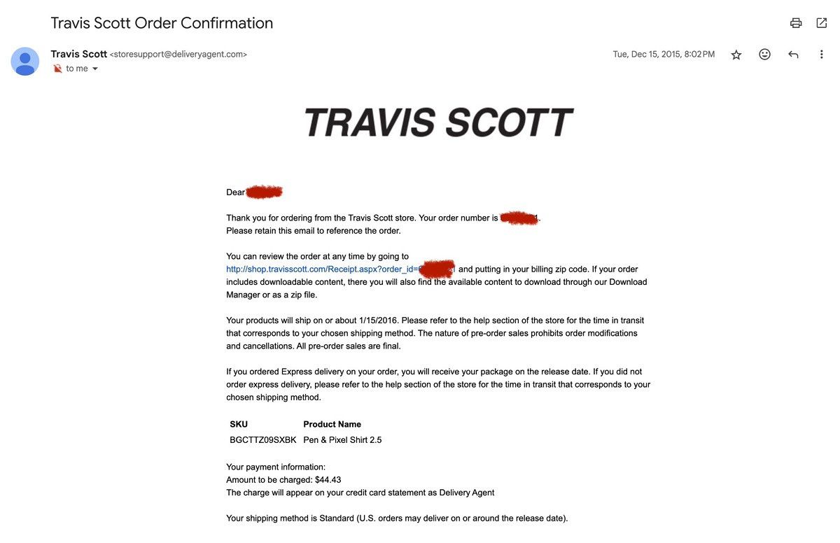 Travis Scott Travis Scott Pen and Pixel 2.5 Rodeo Tee Size US XL / EU 56 / 4 - 4 Thumbnail