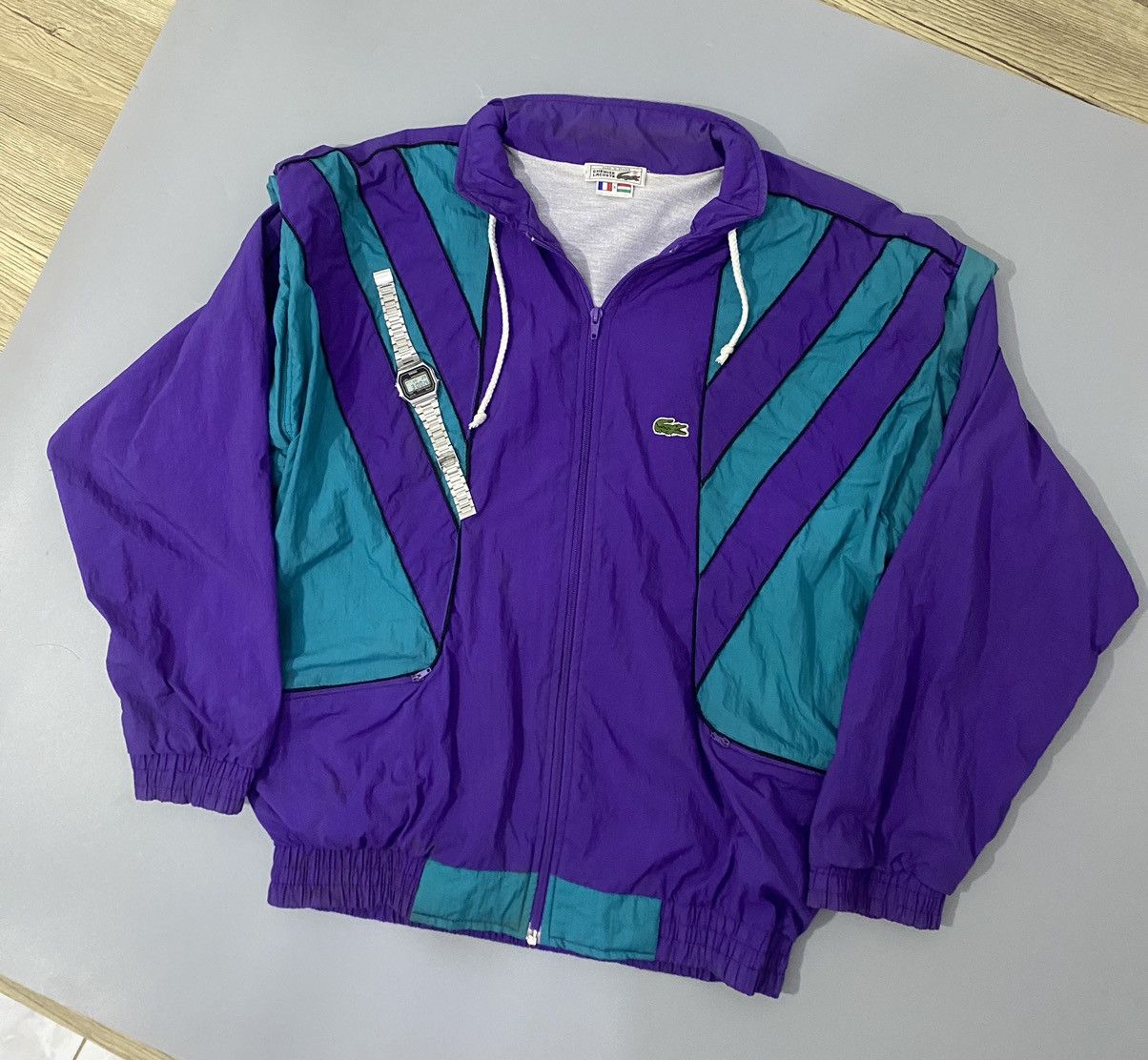 Lacoste × Vintage 💥Vintage💥90s Lacoste Vintage Jacket Size US M / EU 48-50 / 2 - 1 Thumbnail
