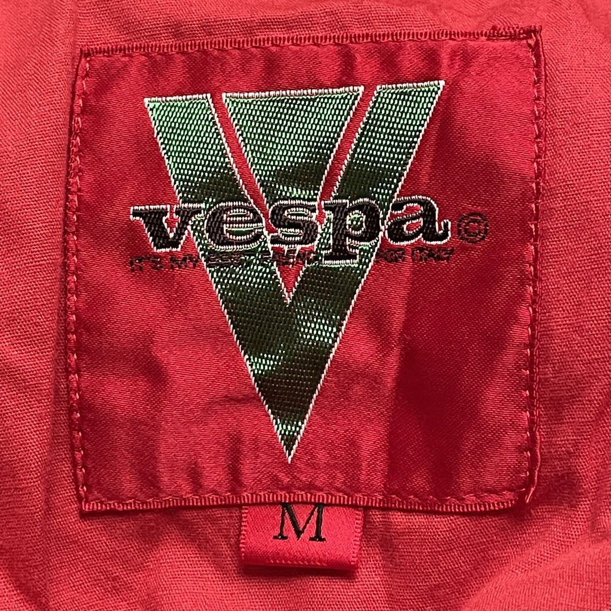 Vintage Vintage Brand Vespa Biaggo Fleece Varsity 1990s Size US M / EU 48-50 / 2 - 10 Thumbnail