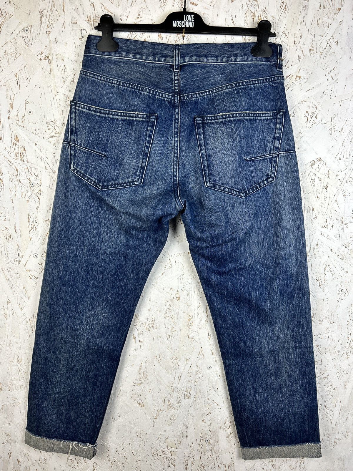 Dior Christian Dior CD01 Boyfriend Washed Denim Jeans Indigo Size 27" / US 4 / IT 40 - 6 Thumbnail