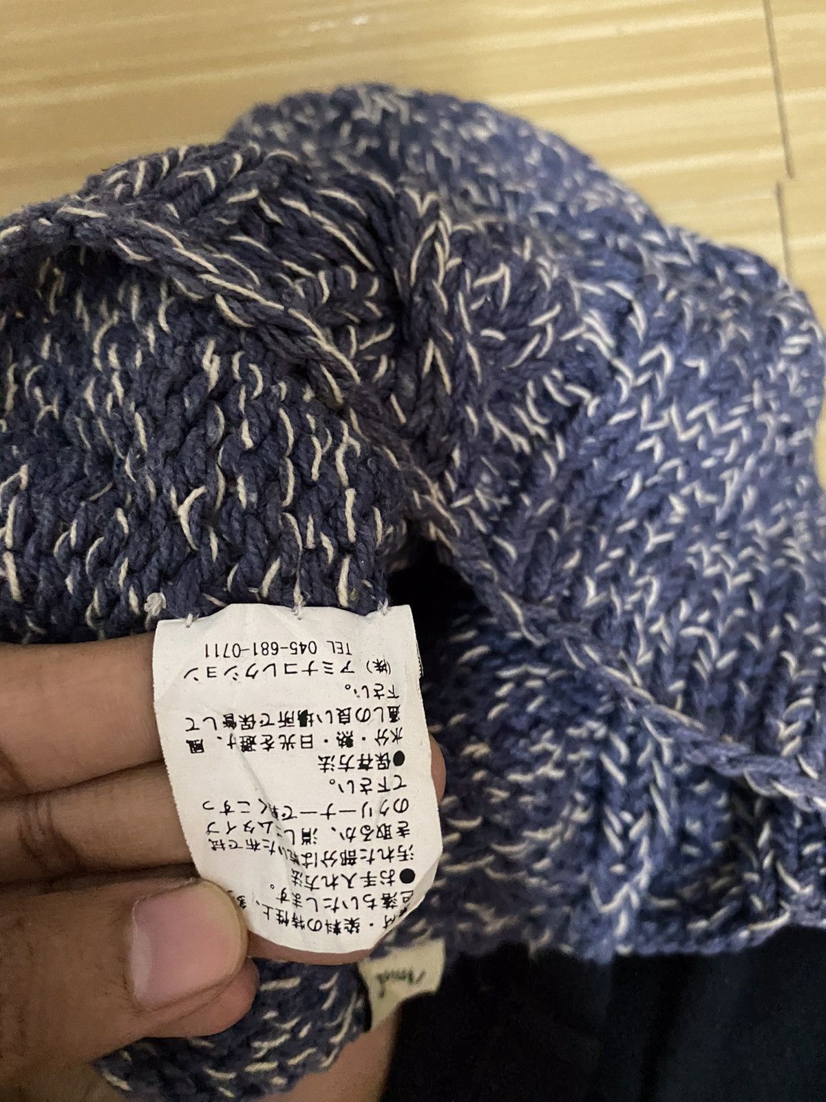 Japanese Brand × Vintage Japanese Brand Knit Beanie Hat Size ONE SIZE - 5 Thumbnail