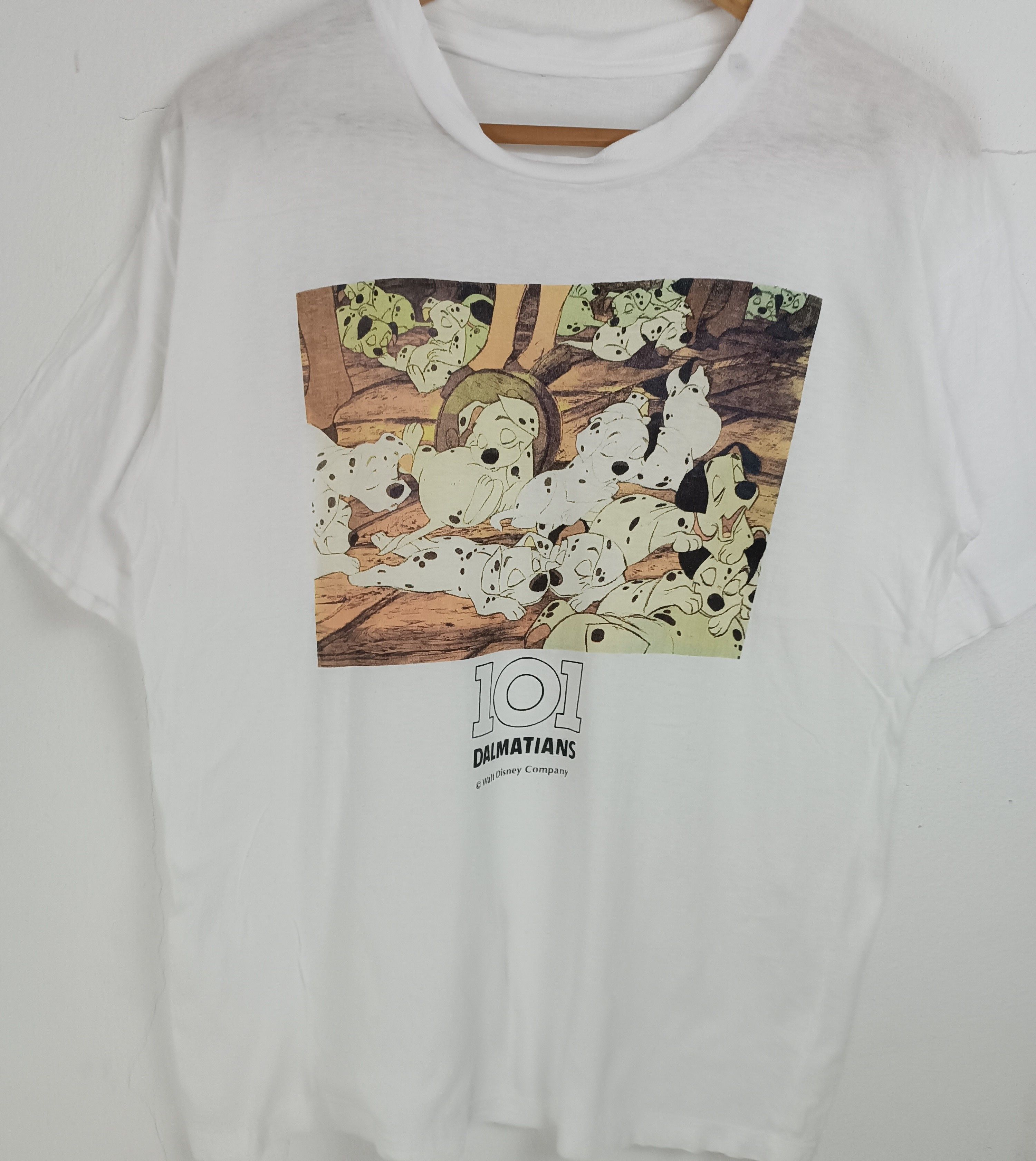 Vintage VINTAGE 90'S 101 DALMATIANS DISNEYS TEE mickey pooh goofy Size US M / EU 48-50 / 2 - 7 Thumbnail