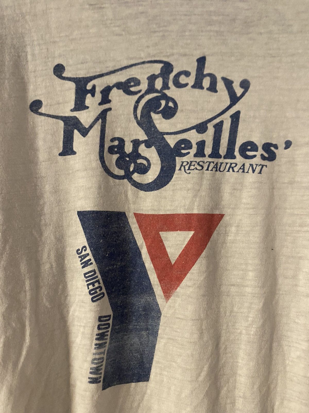Designer × Vintage Vintage YMCA ringer tee Size US XL / EU 56 / 4 - 5 Thumbnail