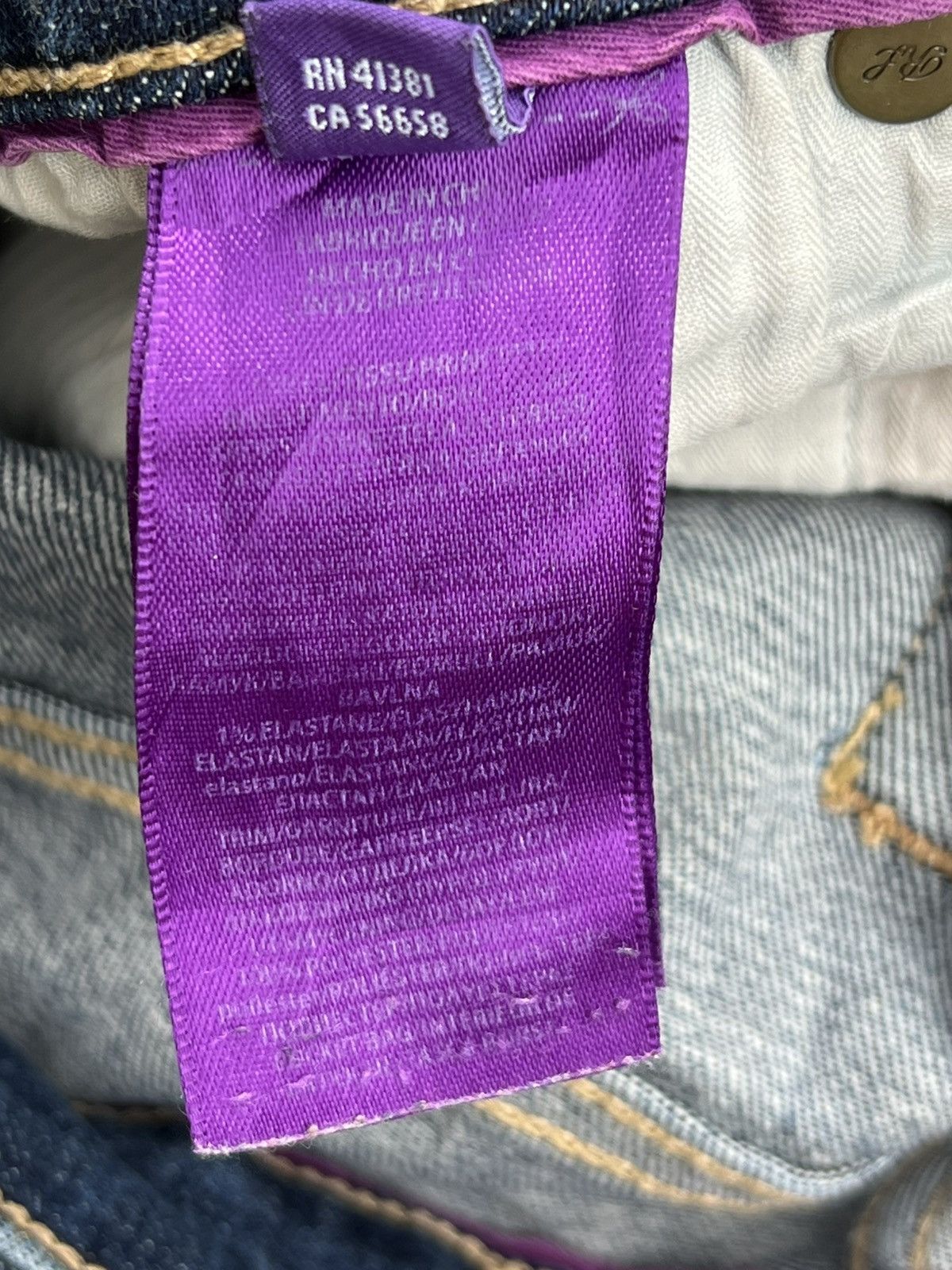 Polo Ralph Lauren Ralph Lauren Purple Label "Straight Fit" Hand-Brushed Denim Size US 32 / EU 48 - 15 Thumbnail
