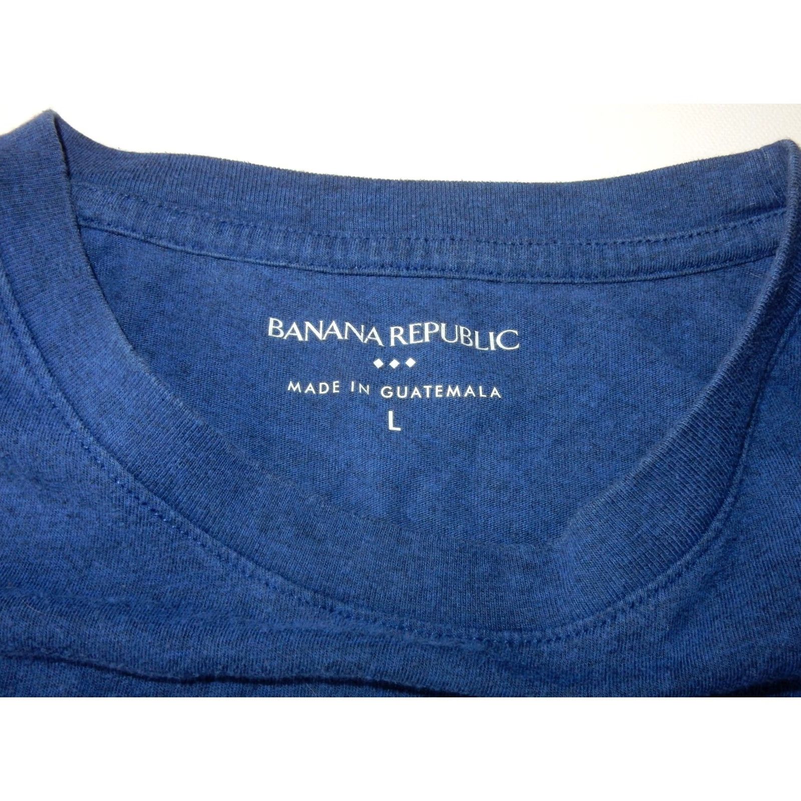Banana Republic Banana Republic T Shirt Men L Mountain Climbing Graphic Print Blue Cotton Blend Short Sleeve Size US L / EU 52-54 / 3 - 3 Thumbnail