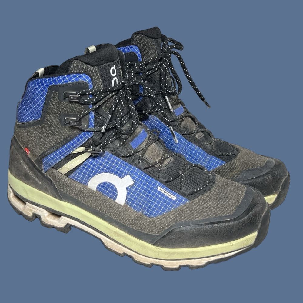 Vintage VINTAGE On Cloud CLOUDALPINE Waterproof Ankle Boots Men 12 Blue Boots Mens Waterproof Athletic Sneaker Size US 12 / EU 45 - 1 Thumbnail