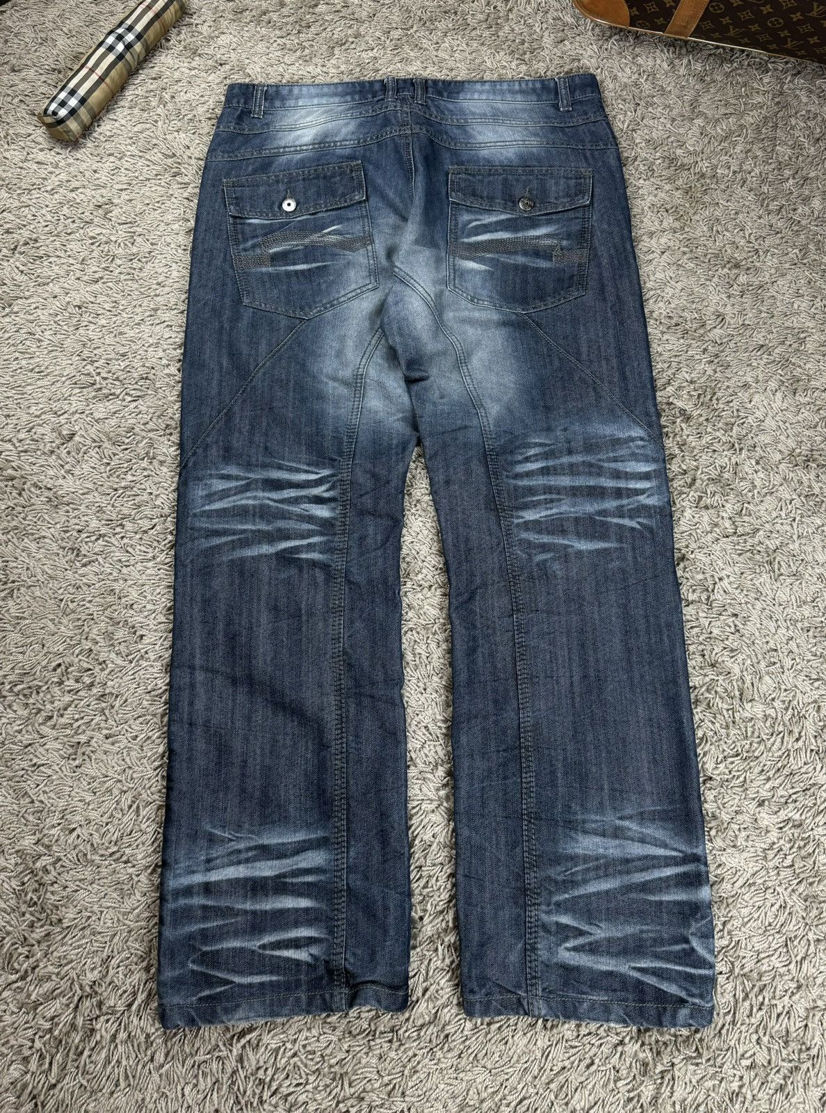 Vintage Rap pants jeans Swag baggy style y2k original skate item Size US 38 / EU 54 - 2 Thumbnail