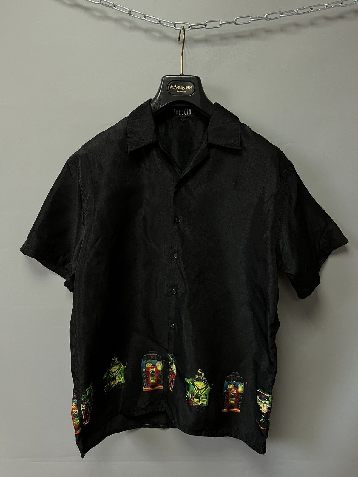 Vintage Vintage Las Vegas Shirt Short Sleeve men’s size L y2k Size US L / EU 52-54 / 3 - 2 Thumbnail