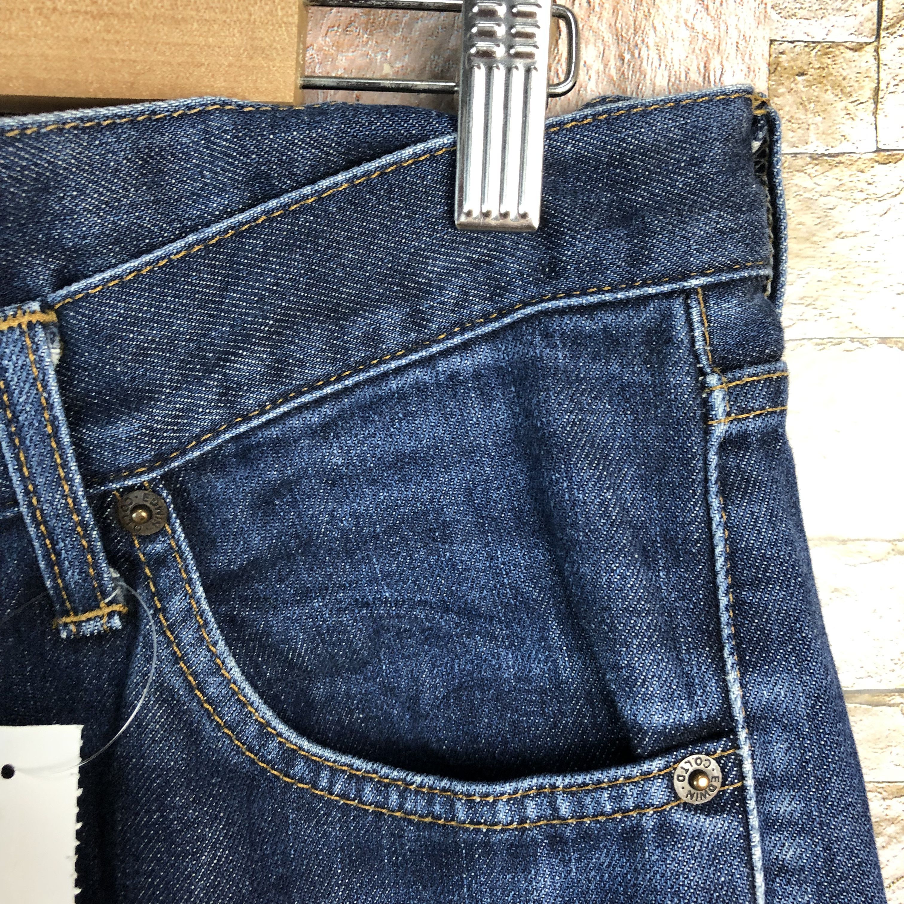 Edwin Edwin vintage Blue Denim Pants #7595 Size US 30 / EU 46 - 9 Thumbnail