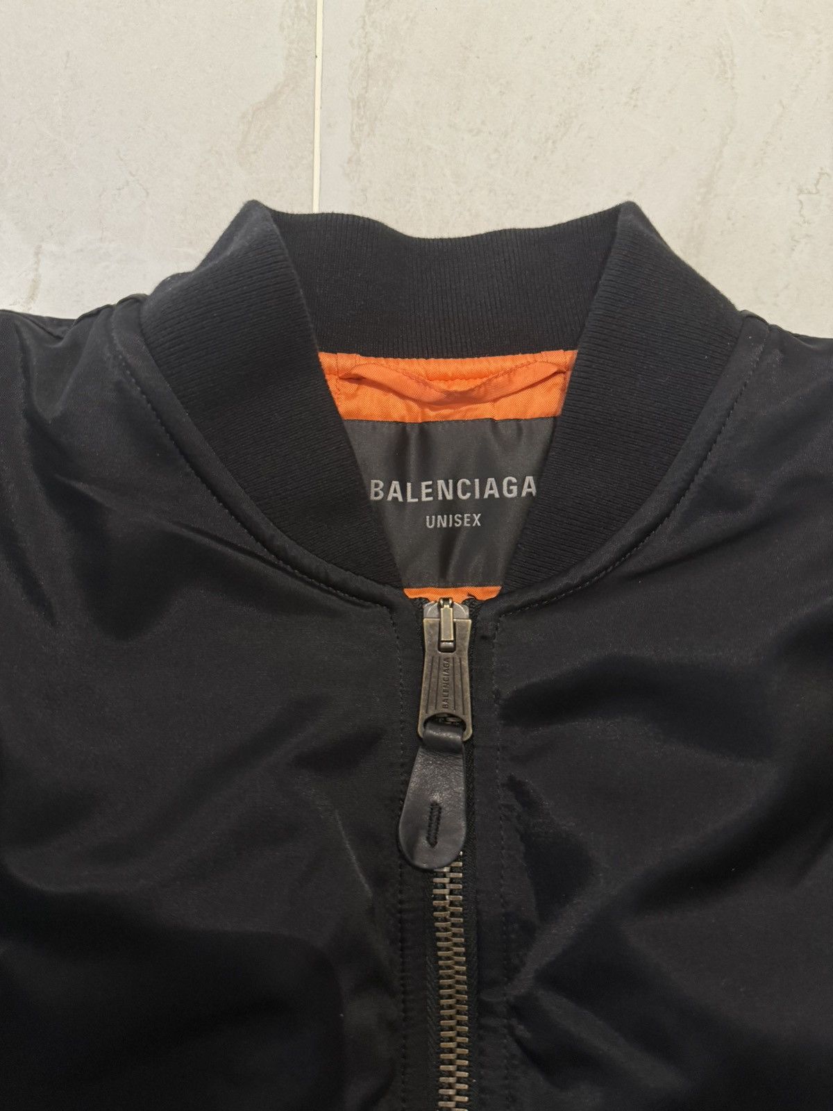 Balenciaga Balenciaga SS23 Runway Shrunk Bomber Jacket Sz.L | Grailed