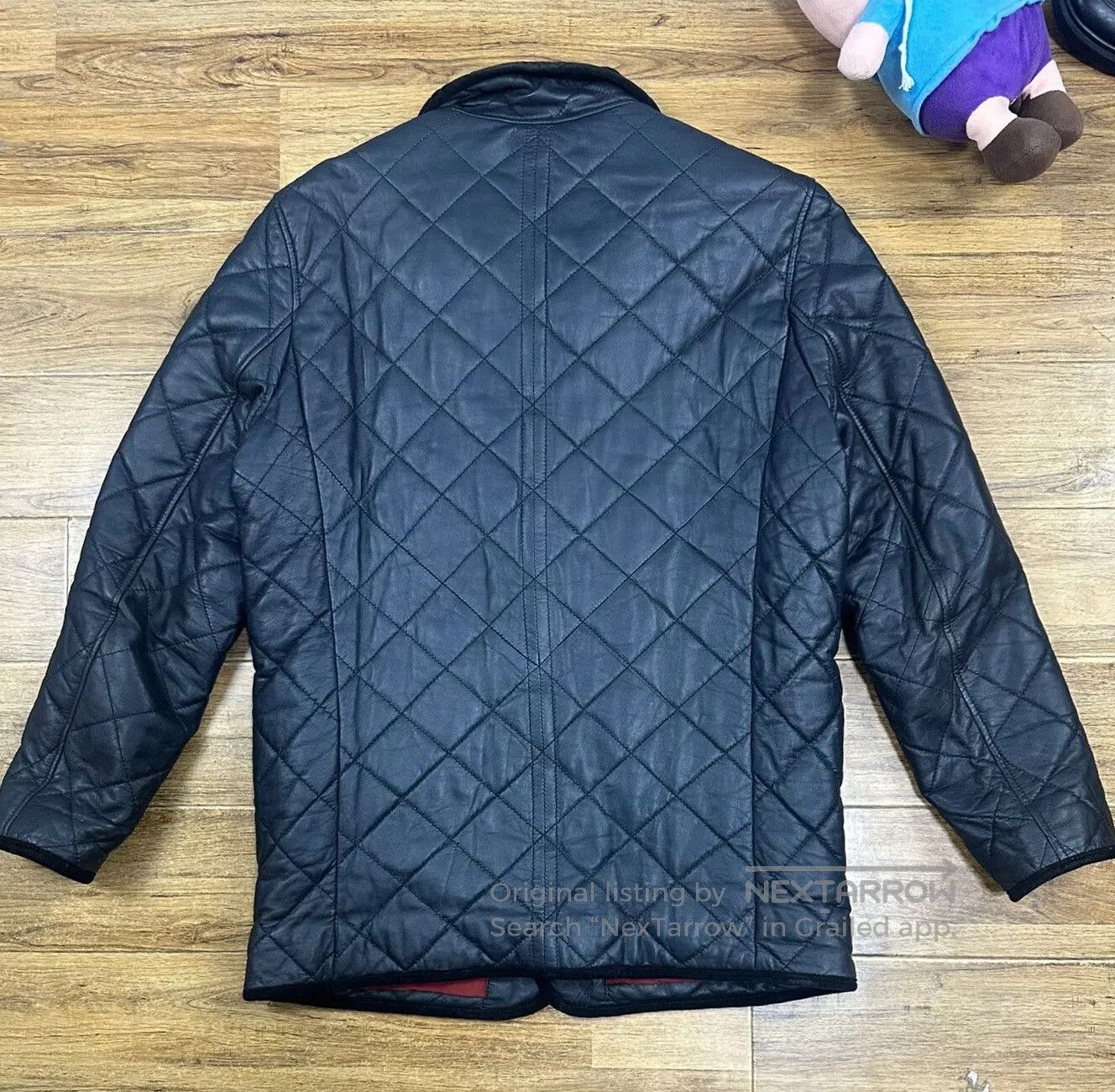 Ferre Luxury Men's Leather Jacket. Size US L / EU 52-54 / 3 - 2 Thumbnail
