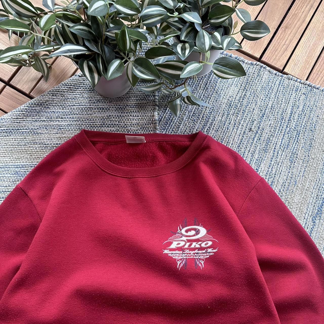 Designer Vintage Y2K Piko Surfcore Logo Baggy Sweatshirt Size US XL / EU 56 / 4 - 6 Thumbnail