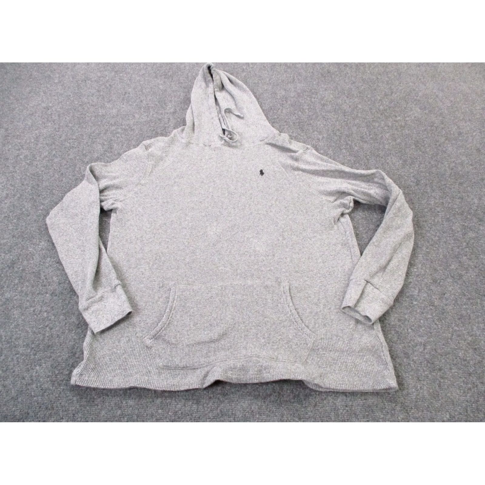 Polo Ralph Lauren Polo Ralph Lauren Hoodie Sweatshirt Mens 2XL Gray Pullover Pony Logo Casual Size US XXL / EU 58 / 5 - 2 Thumbnail