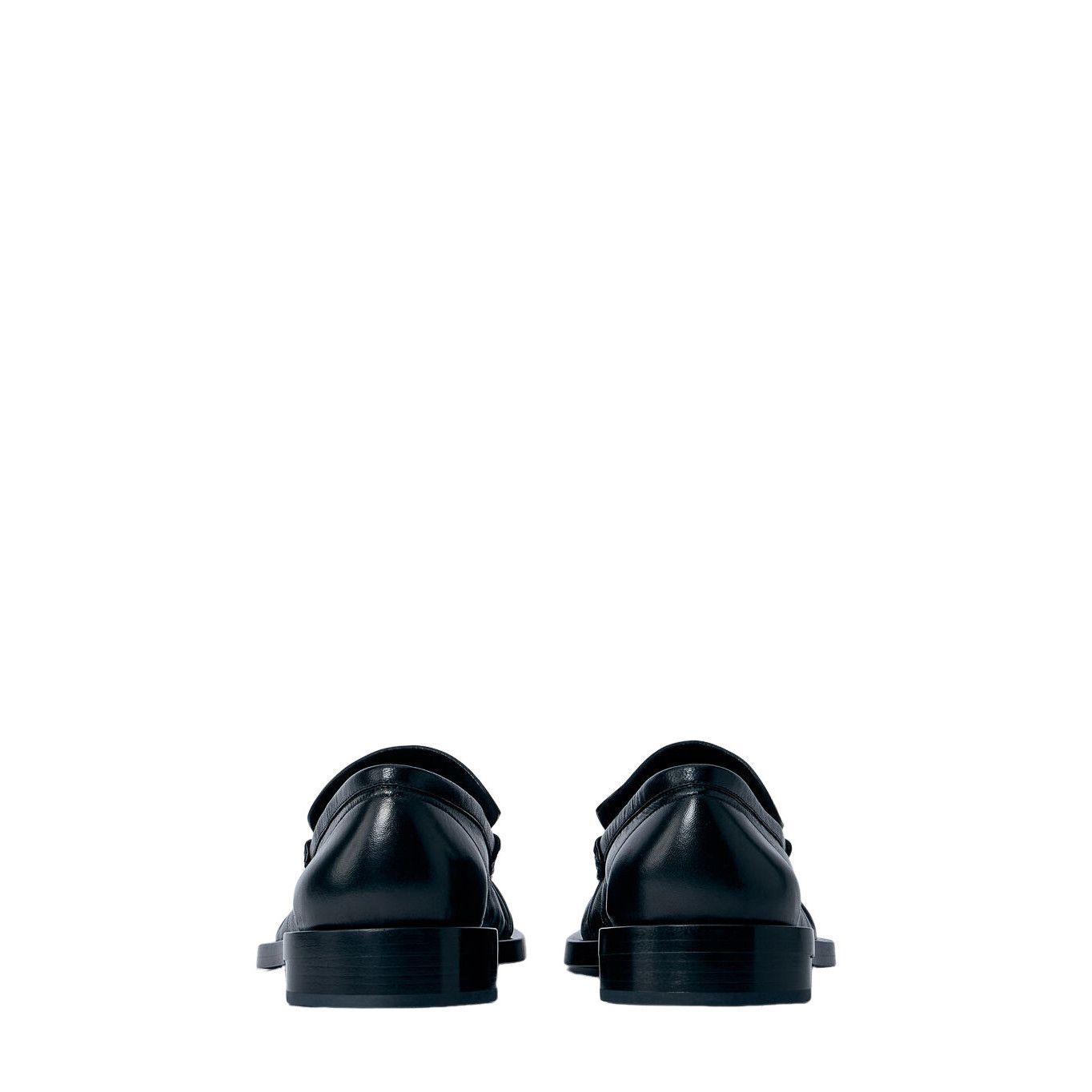 Jil Sander JIL SANDER Black Leather Loafers New & Authentic (Men's size Size US 10 / EU 43 - 4 Thumbnail