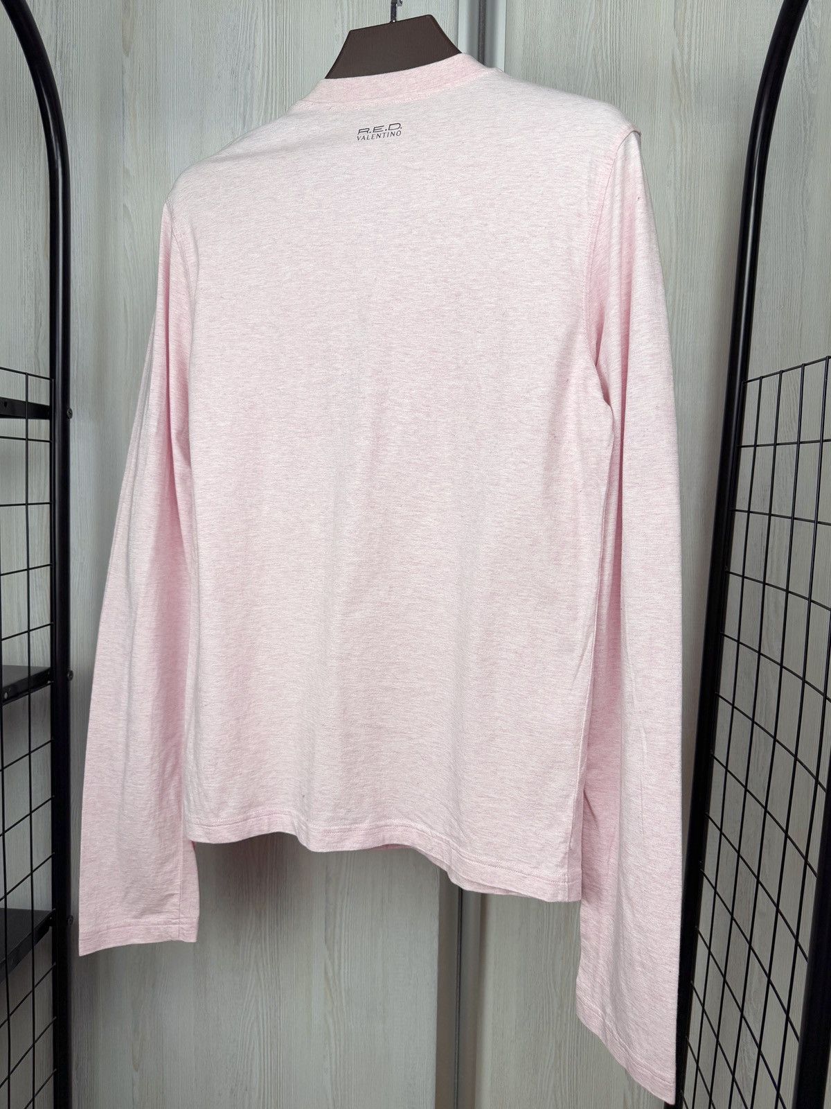 Valentino Red Valentino ‘So Vain’ graphic print pink long sleeve tee Size US L / EU 52-54 / 3 - 8 Thumbnail