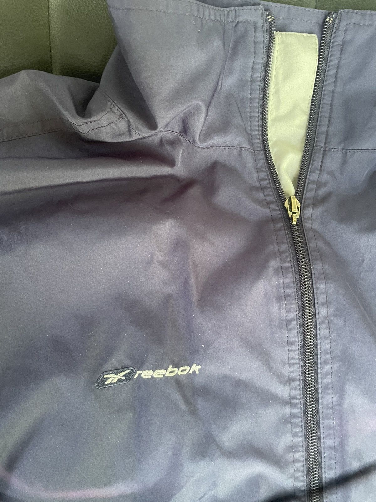 Reebok Vintage Navy Reebok Windbreaker Size US L / EU 52-54 / 3 - 2 Thumbnail