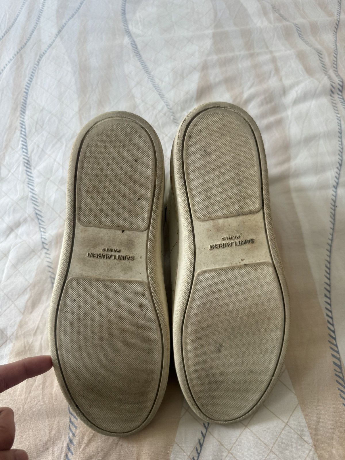 Saint Laurent Paris Saint laurent paris SL/01H White High Tops Size US 6.5 / EU 39-40 - 8 Thumbnail