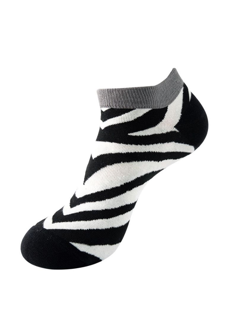 Other Set of 4 Pairs Animal Pattern Low Cut Socks (One Size) Size ONE SIZE - 2 Thumbnail