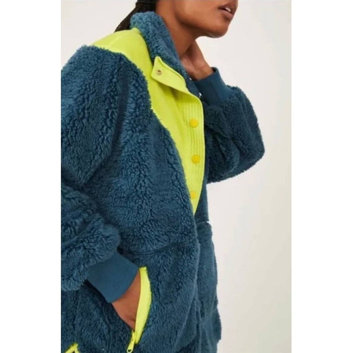 Free People New Free People MOVEMENT Fall To Rise Fleece Quarter Snap XS Size XS / US 0-2 / IT 36-38 - 2 Thumbnail